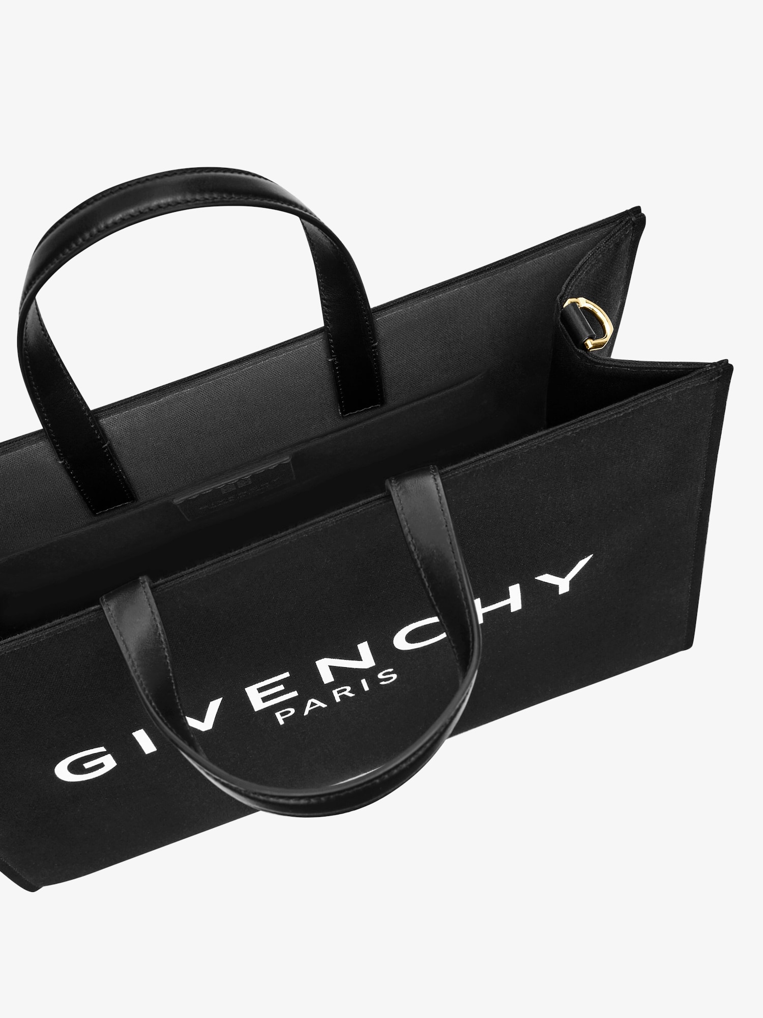 Medium G-Tote shopping bag in canvas in - black | Givenchy US 