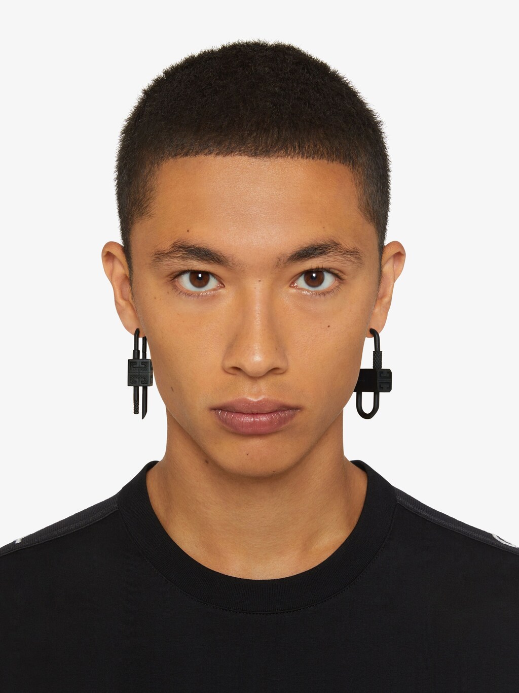 welcome-lock-asymmetrical-earrings-shipping-returns-gift-wrapping-in