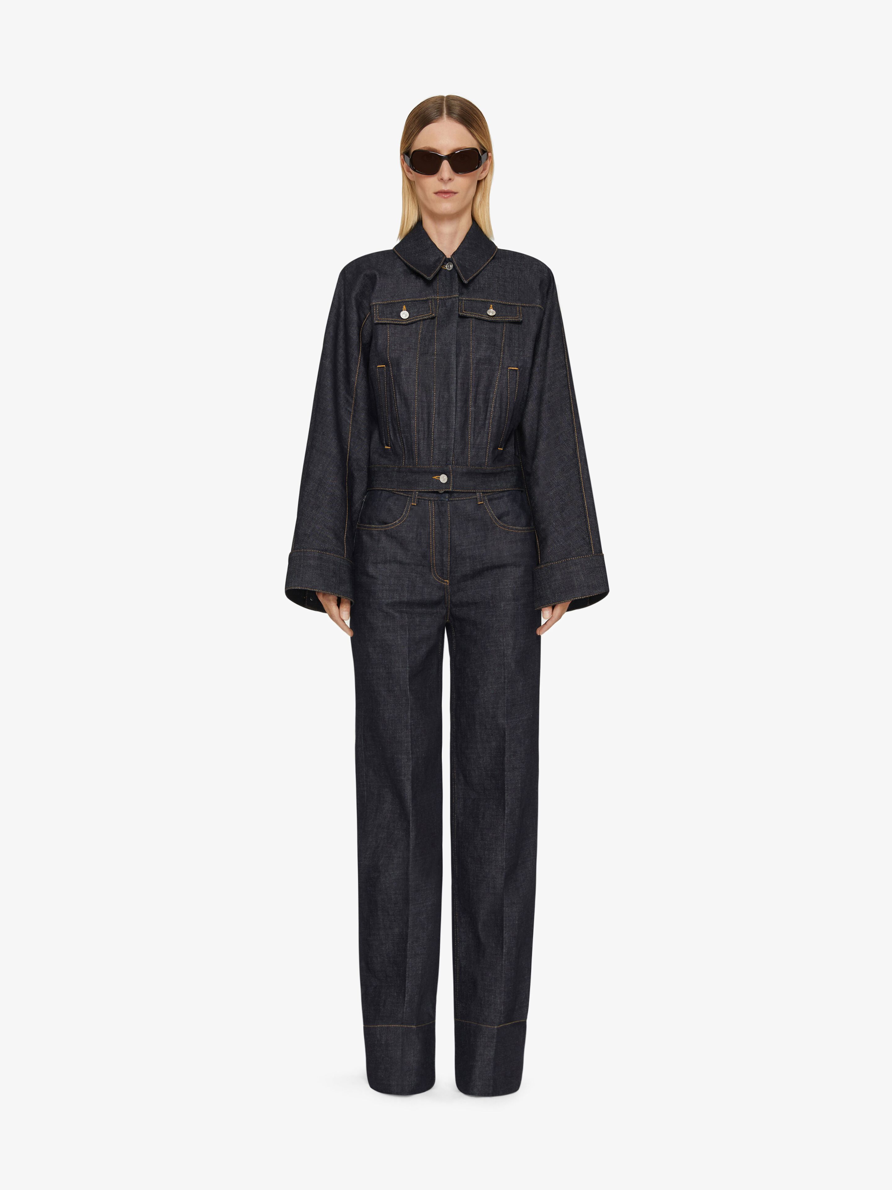 デニム・ジーパン GIVENCHY Woman Jeans Blue BW51605YC9 401 Givenchy straight-leg Jeans | Blue | FARFETCH