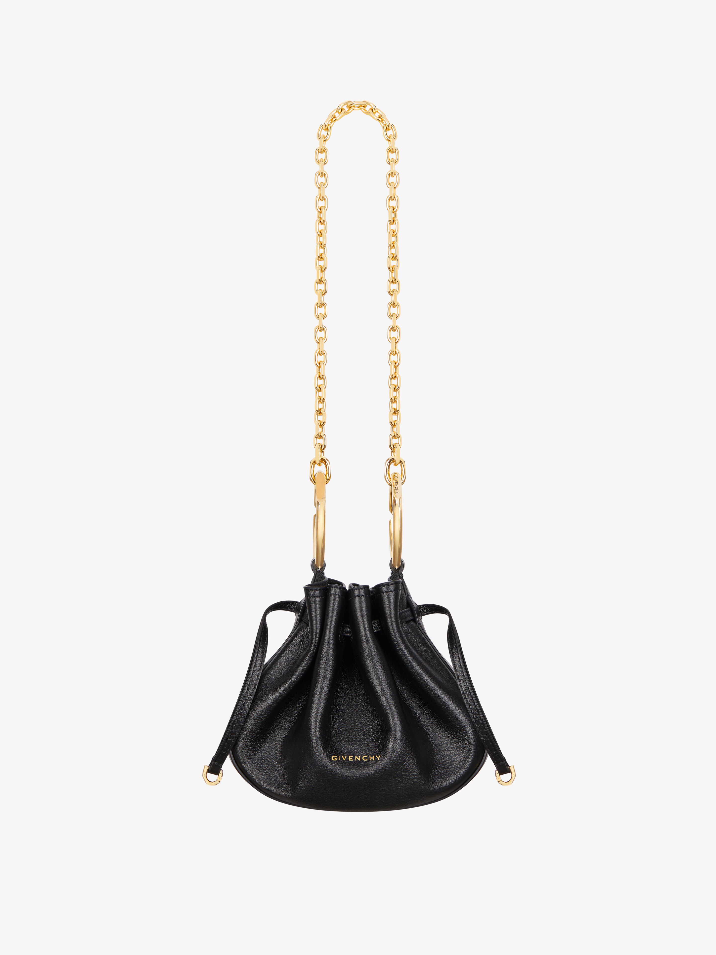 Shop Givenchy Mini Pumpkin Bag In Leather In Multicolor