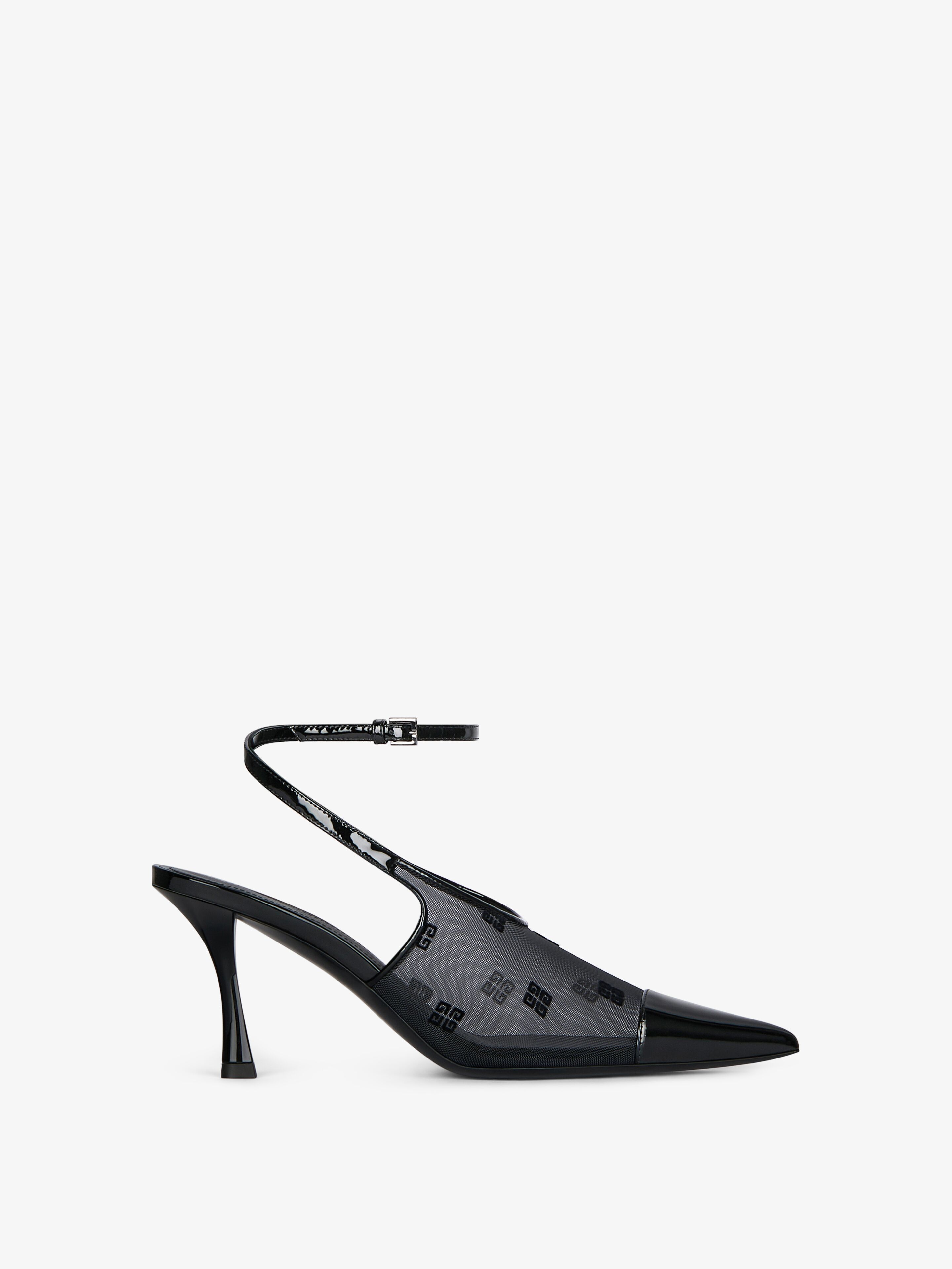 Givenchy - Escarpins Show En Résille 4G - Noir - pour Femme - Taille : 36