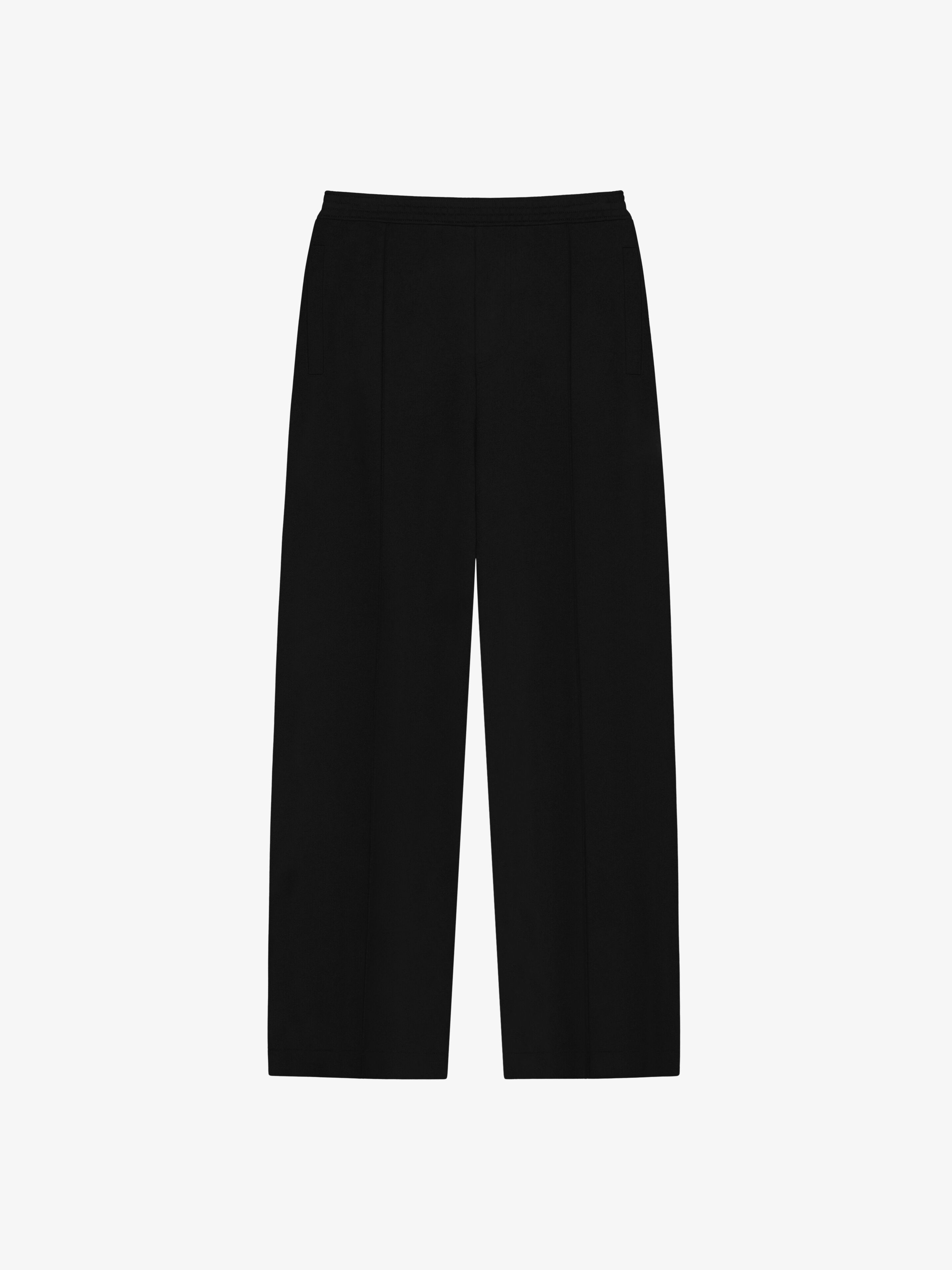 Shop Givenchy Tracksuit Pants In Fleece In Black