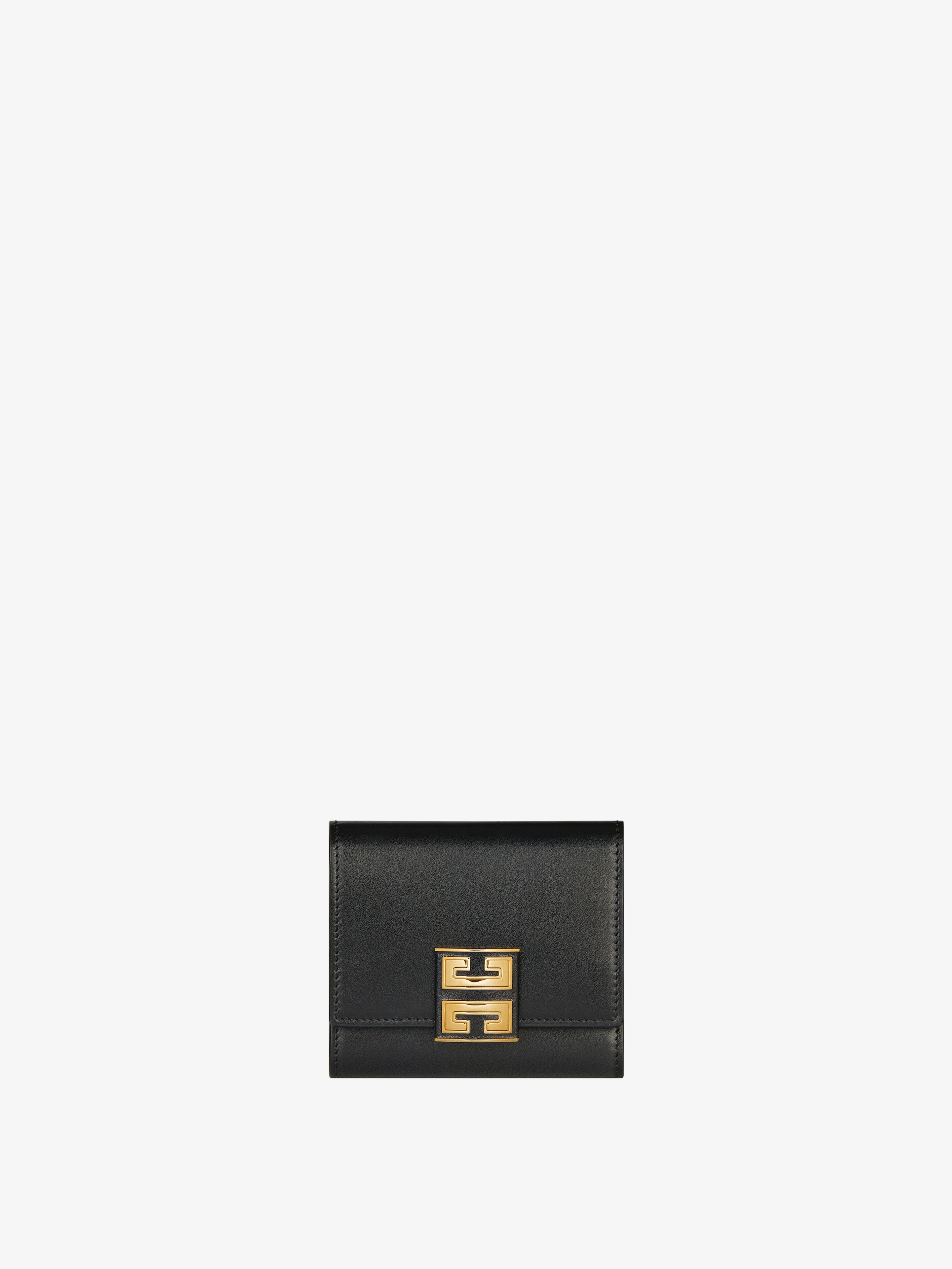 Shop Givenchy 4g Wallet In Leather In Multicolor