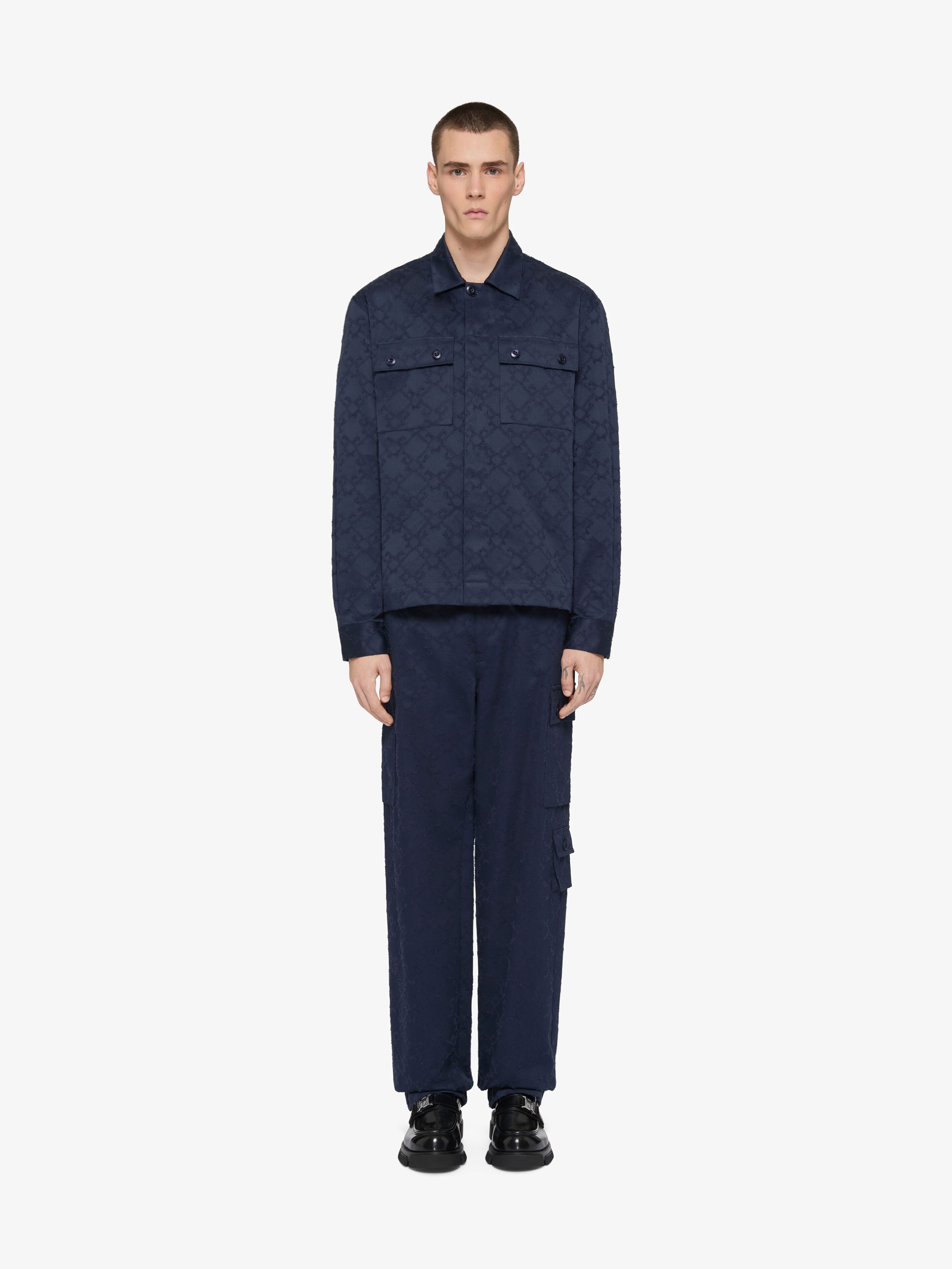 Shirt in monogram 72 cotton | Givenchy CA | Givenchy