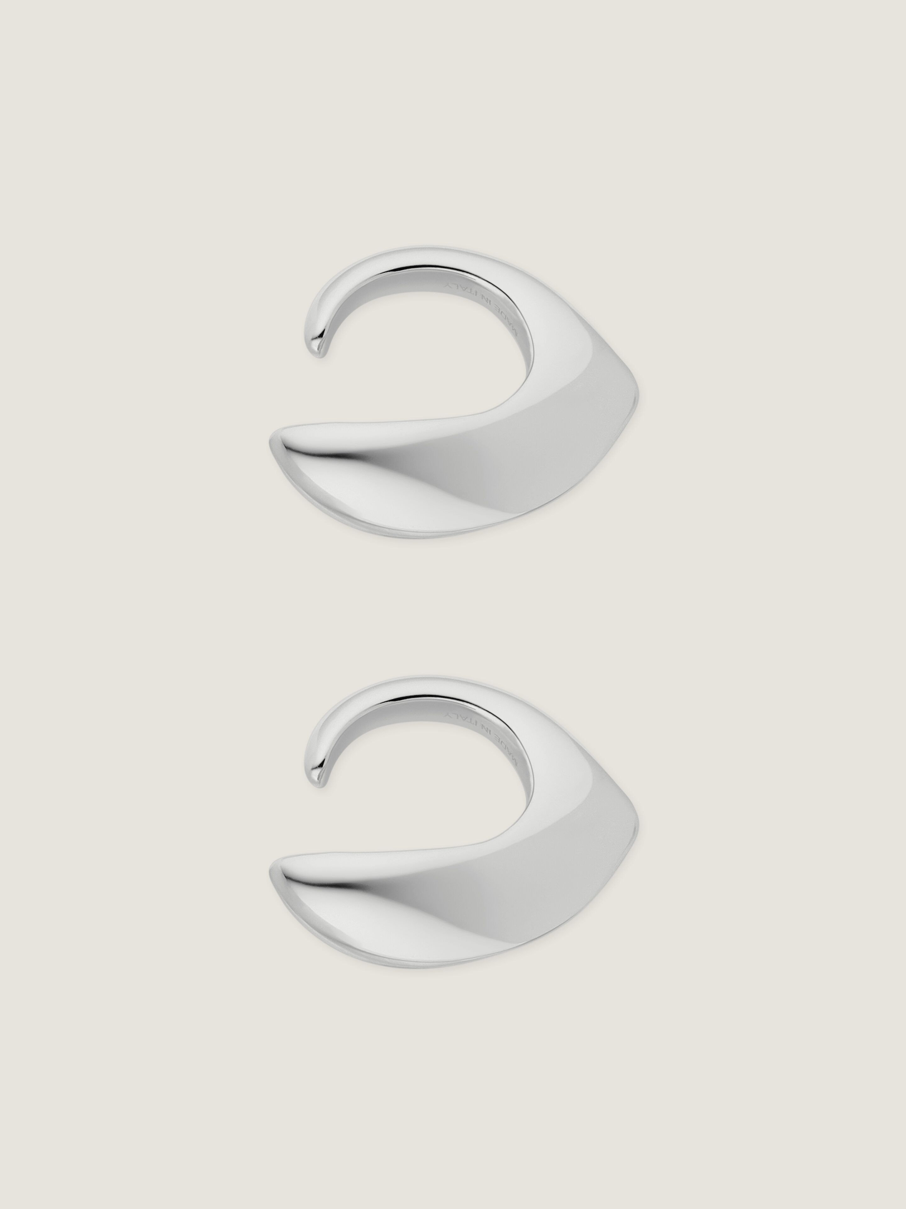 Maple Seed earcuffs set in metal in - silvery | Givenchy US