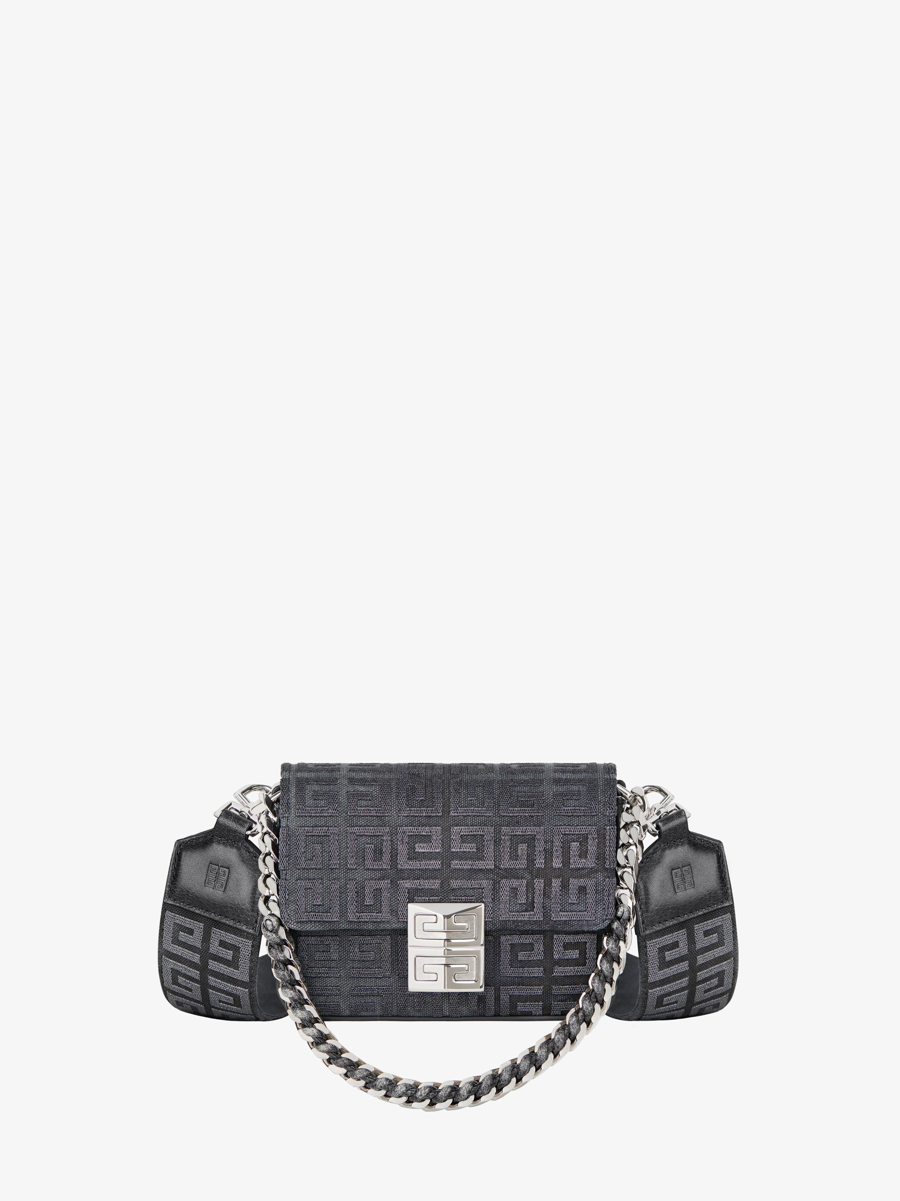 Shop Givenchy Small 4g Bag In Lurex Embroidery With Chain In Multicolor