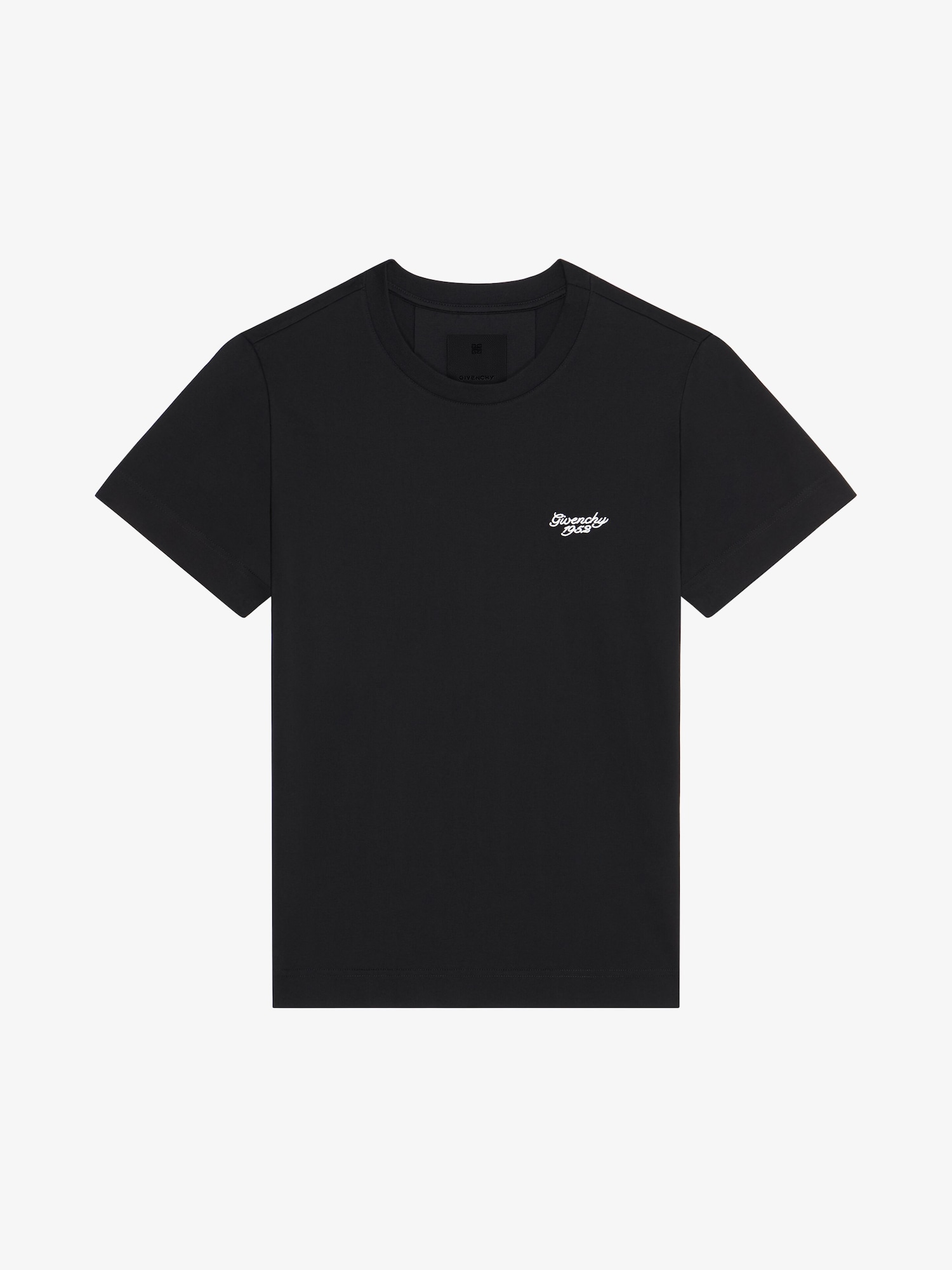 スリムコットンTシャツ - ブラック | GIVENCHY JP