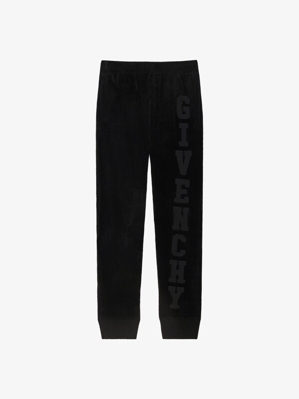GIVENCHY velvet jogger pants black Givenchy US