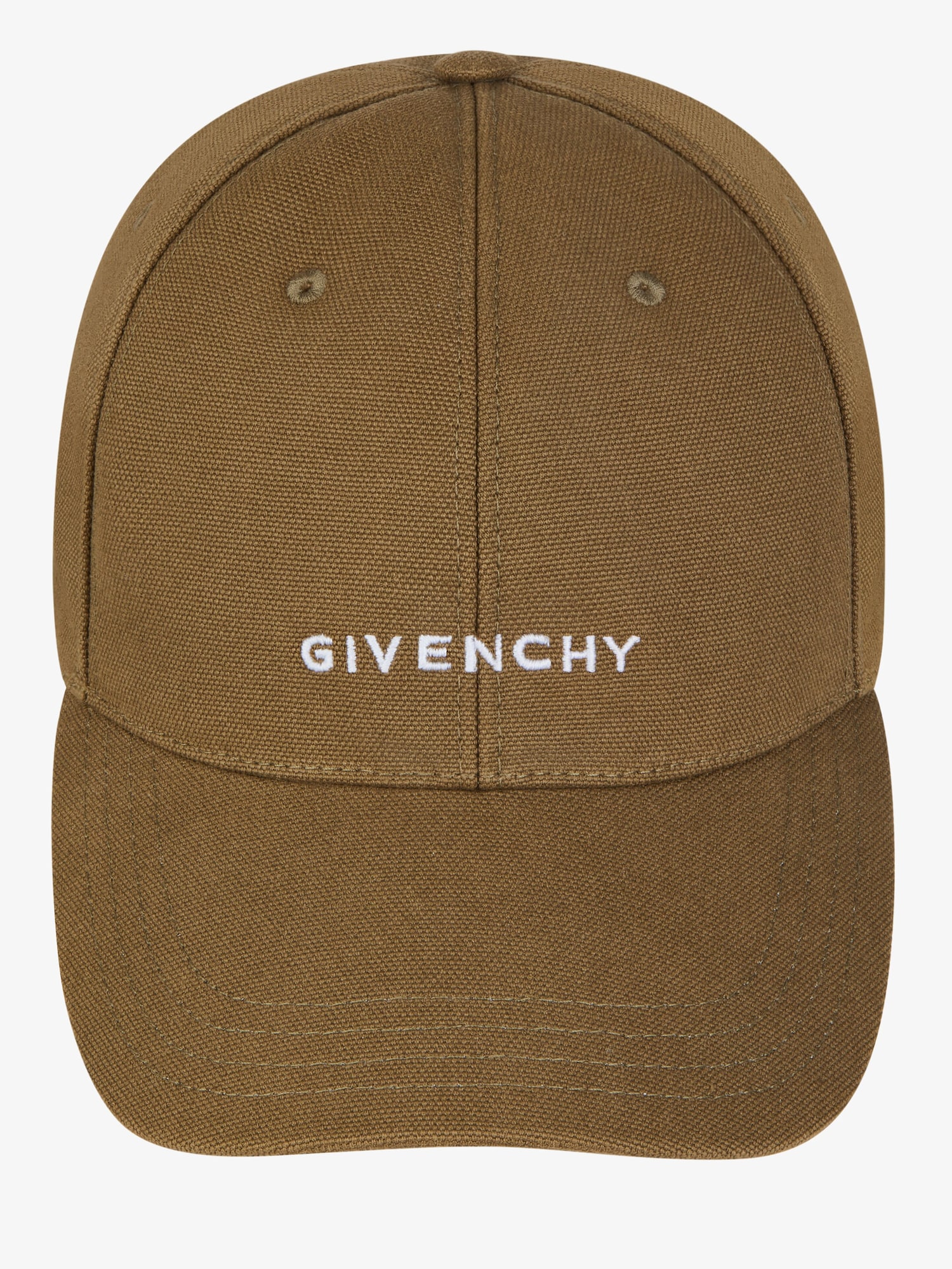 GIVENCHY cap in canvas in - dark khaki | Givenchy US