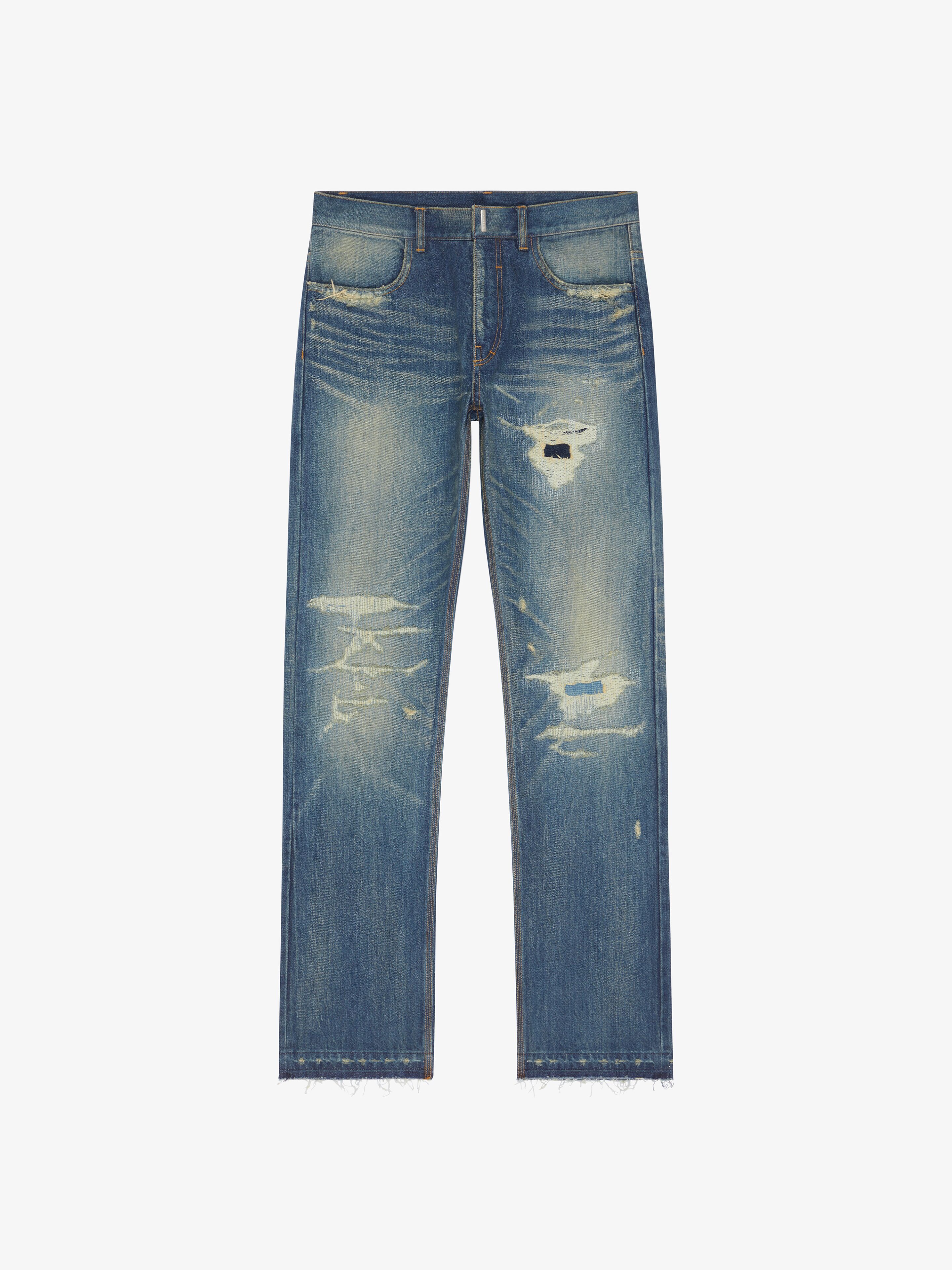 Shop Givenchy Jeans In Denim In Light Blue