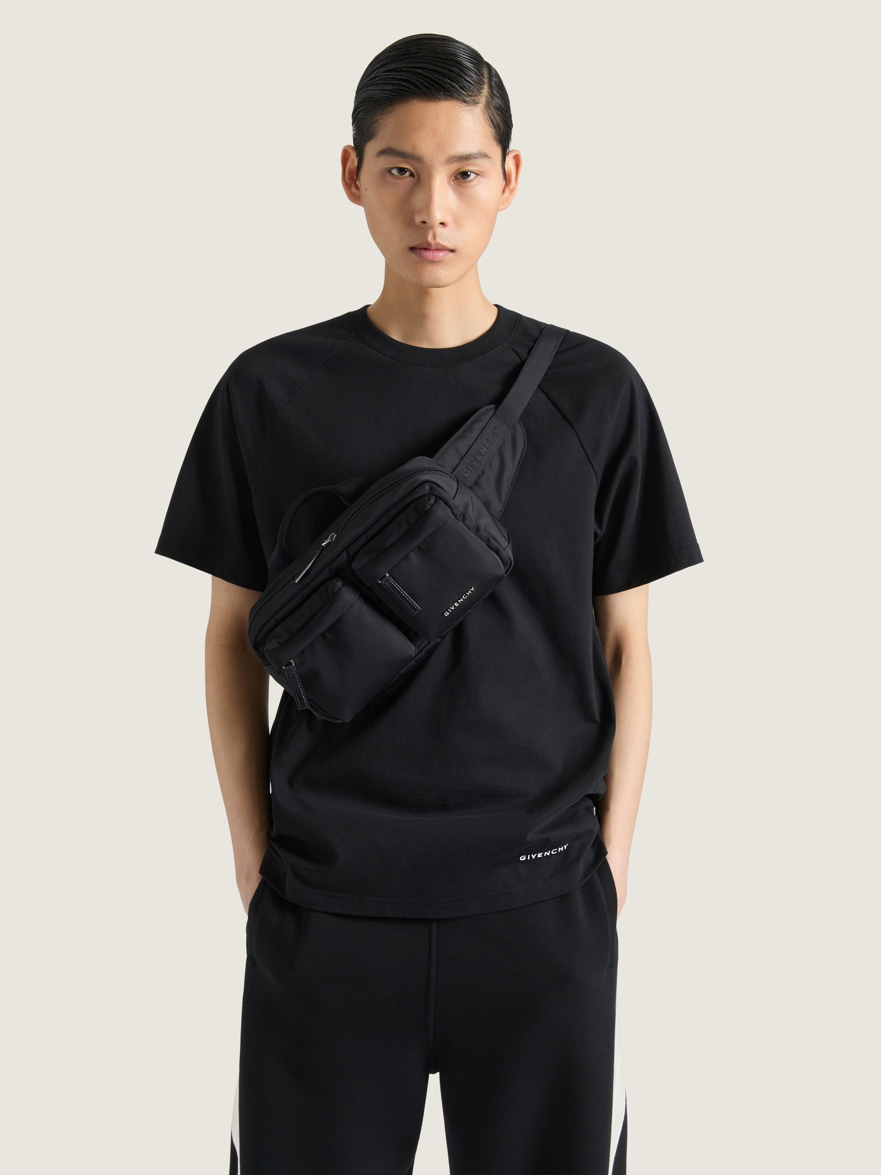 国内発送【GIVENCHY】エッセンシャル U ベルト バッグ ブラック エッセンシャルU ベルトバッグ ナイロン - ブラック | GIVENCHY JP