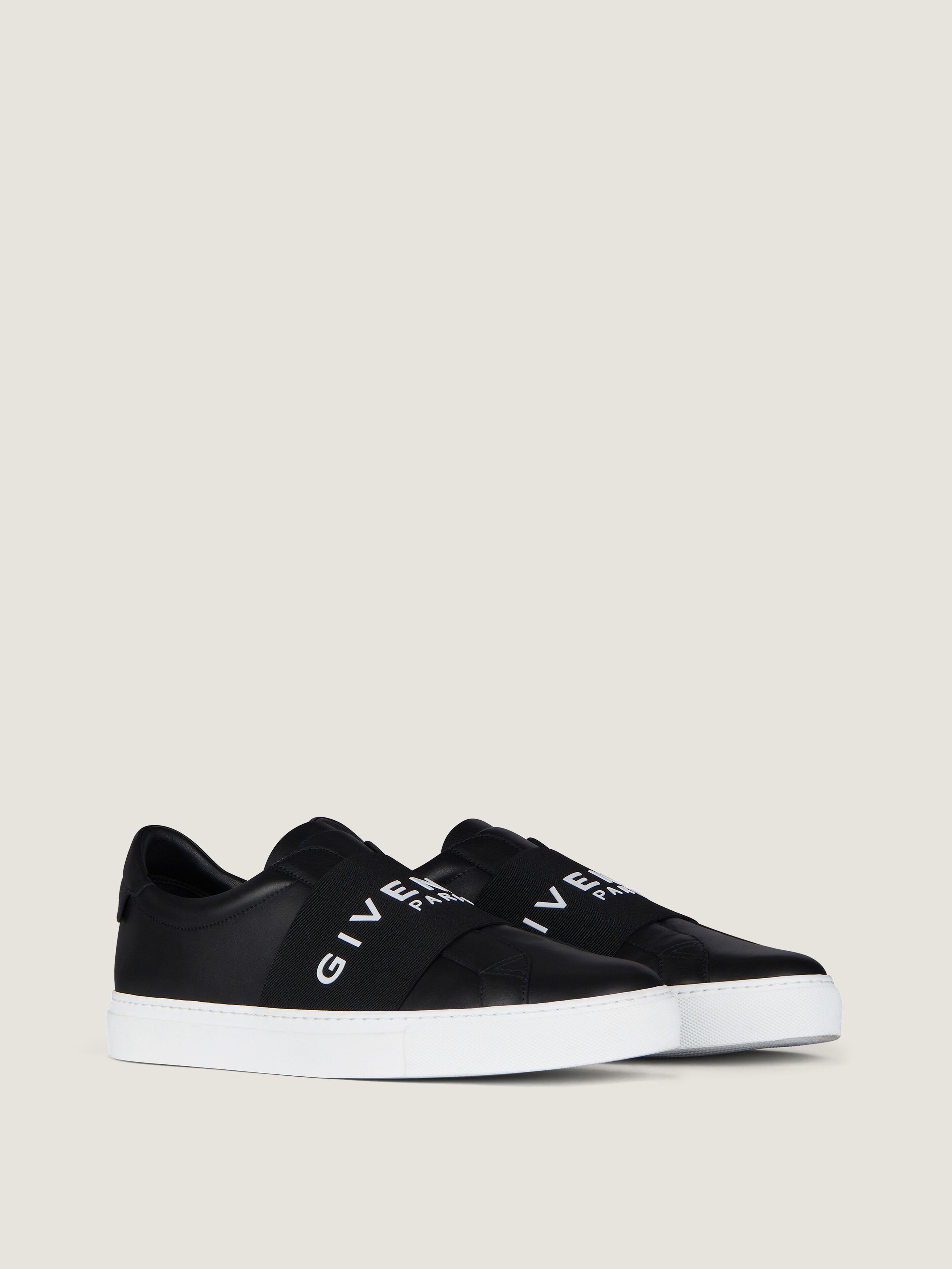 アーバンストリート レザー スニーカー - ブラック | GIVENCHY JP