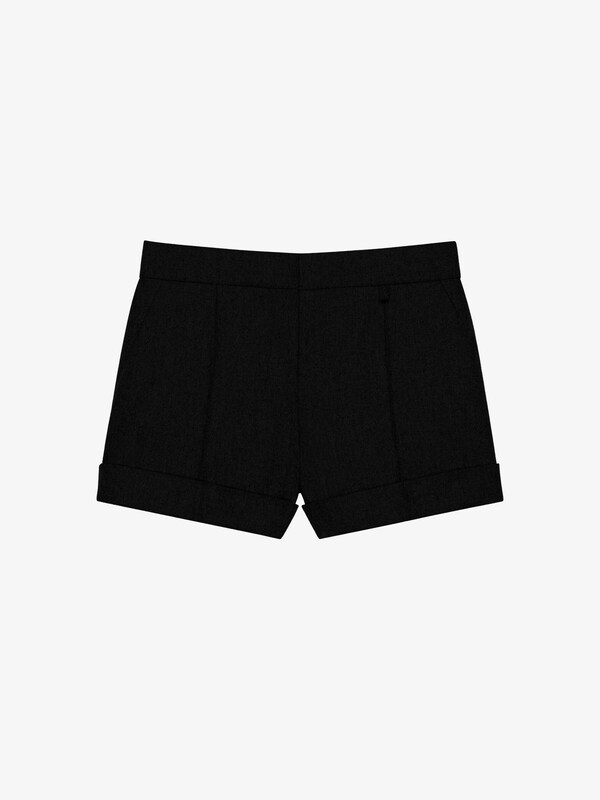 Mini G Tote shopping bag in 4G embroidered canvas stone grey