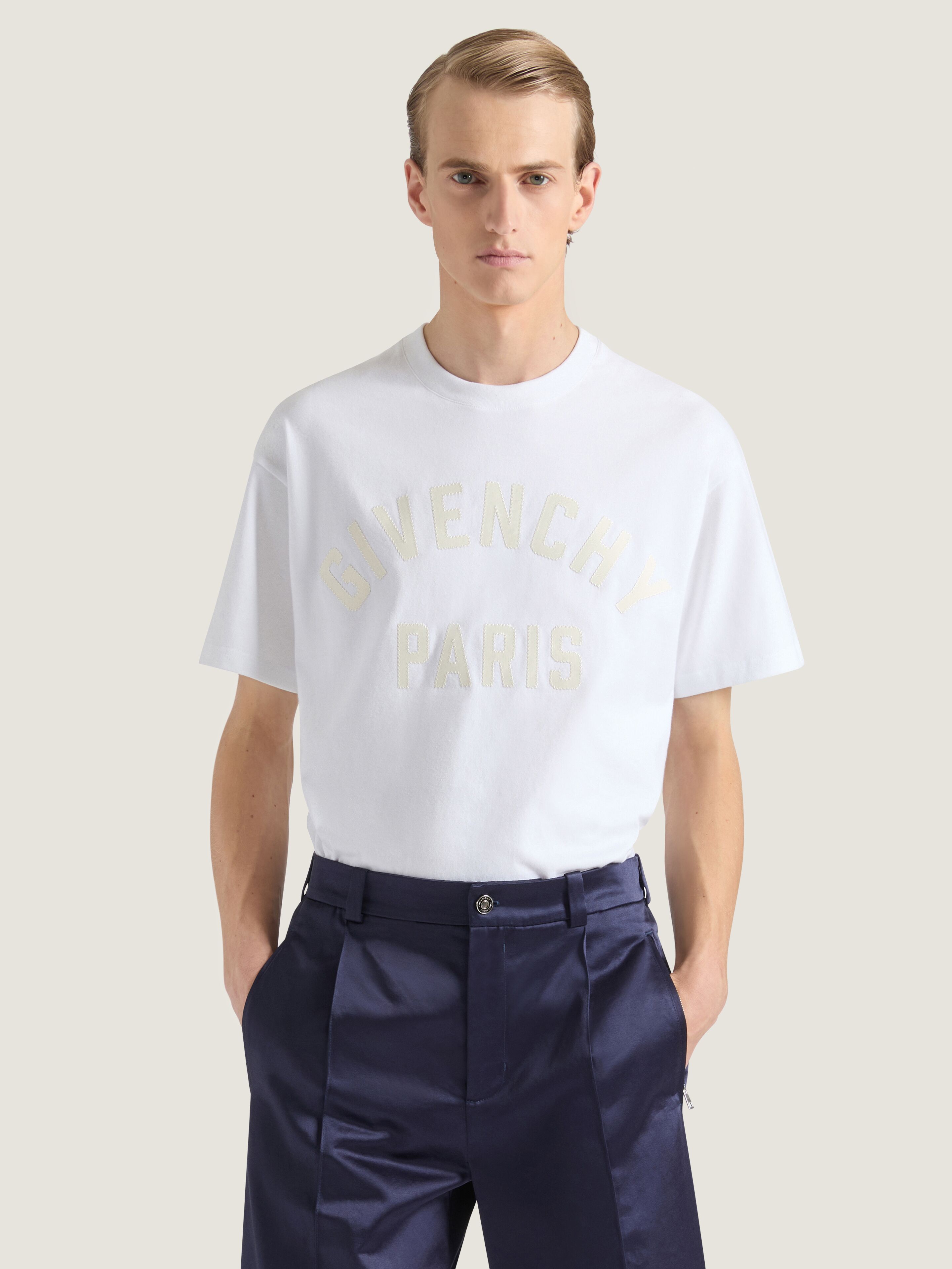 【Givenchy】T-SHIRT◆BM71NK3YRS GIVENCHY Paris t-shirt in cotton | Givenchy CA | Givenchy