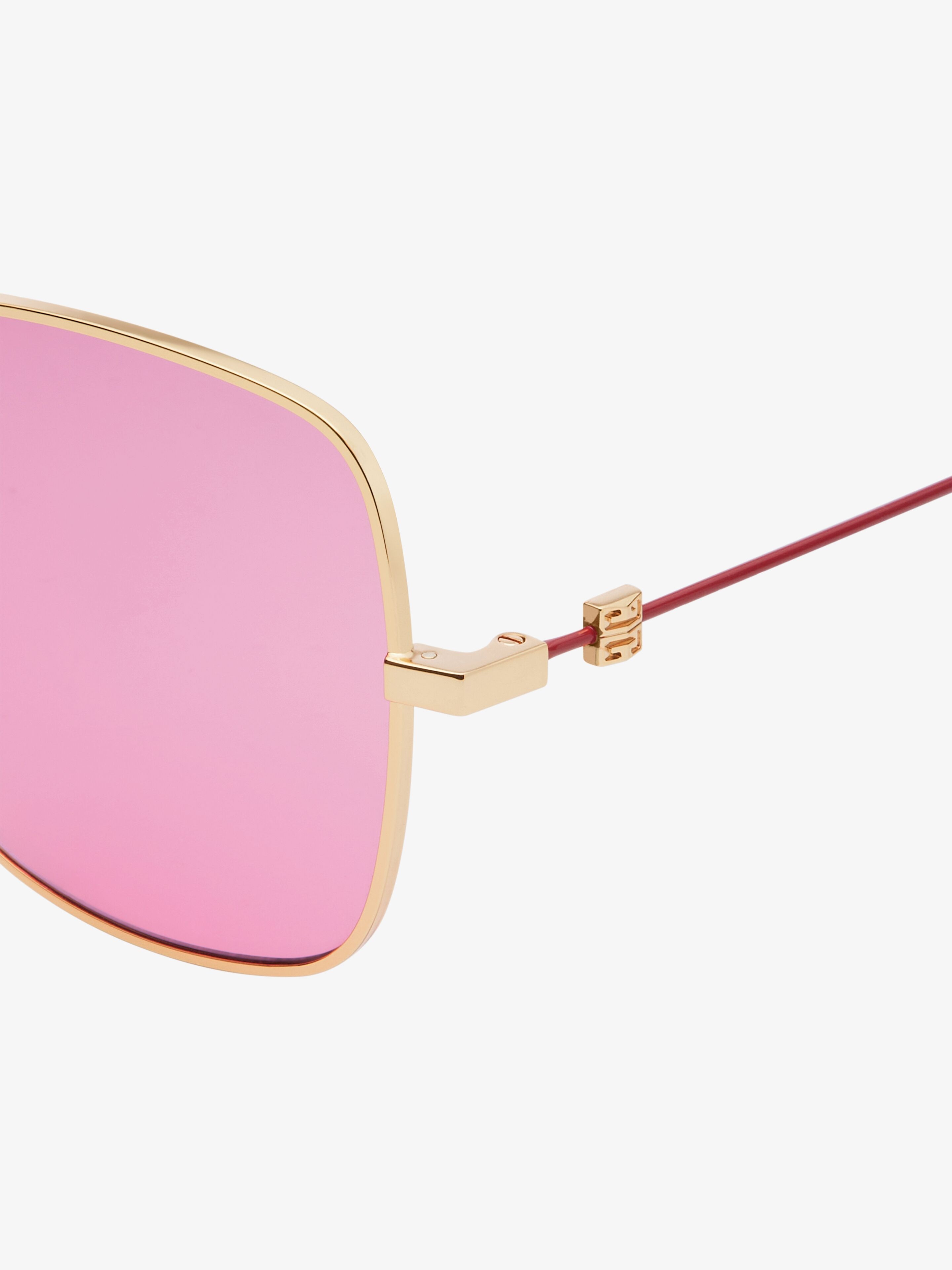 Givenchy GV Speed Sunglasses In Metal Pink Unisex