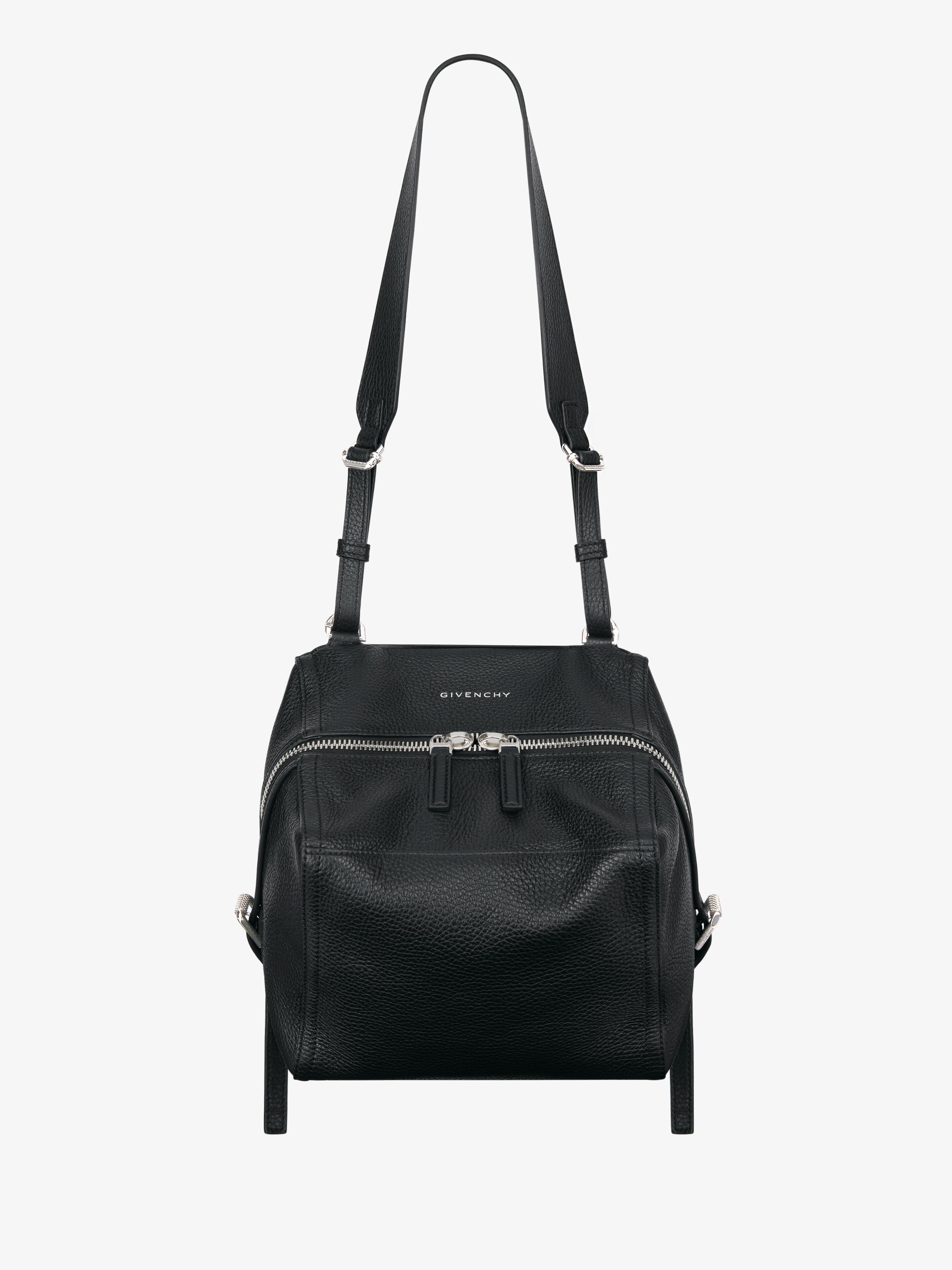 GIVENCHY Pandora Mini Grained Leather Shoulder Bag Black - 20% OFF