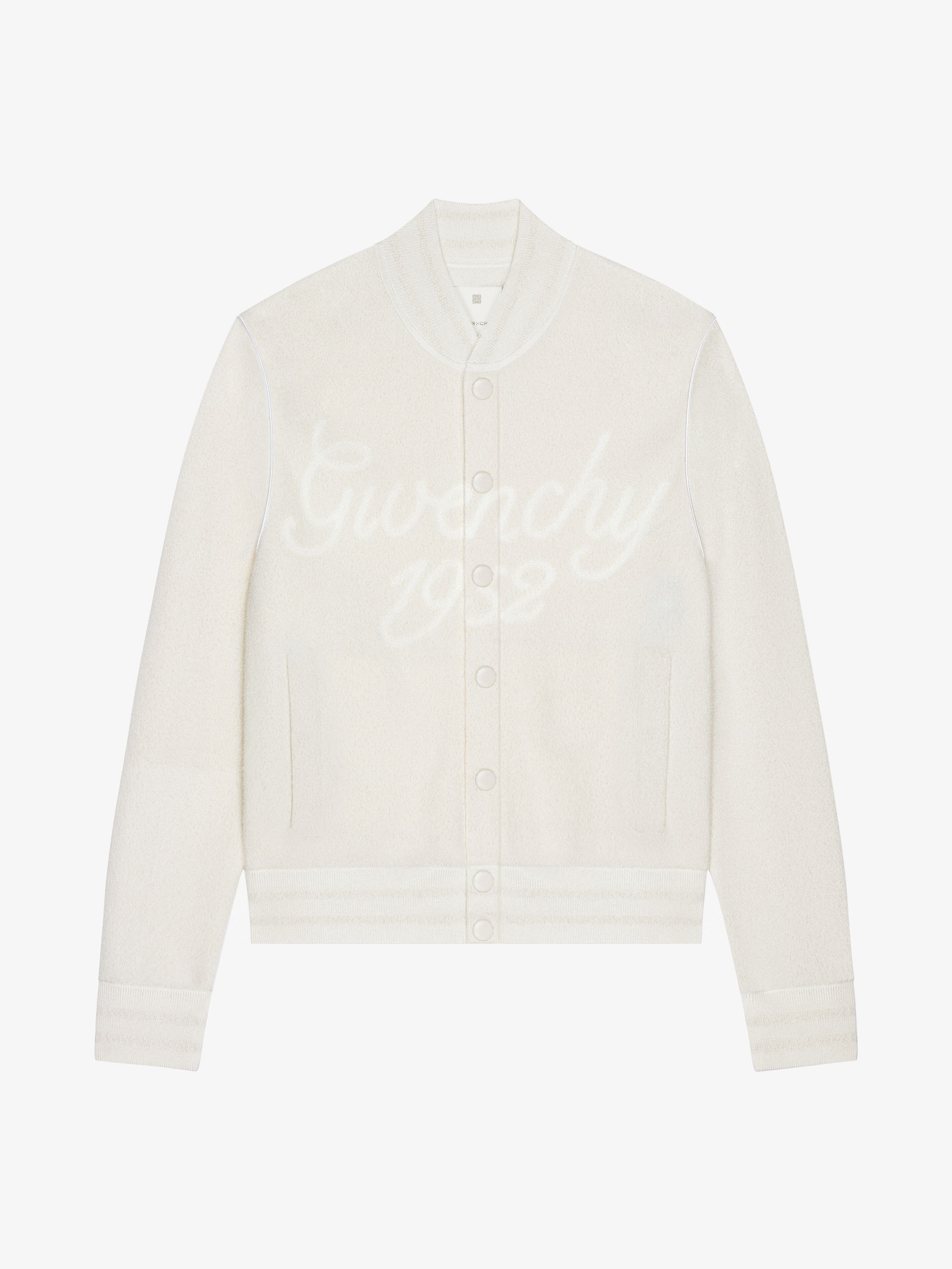 GIVENCHY GIVENCHY 1952 VARSITY JACKET IN KNIT 