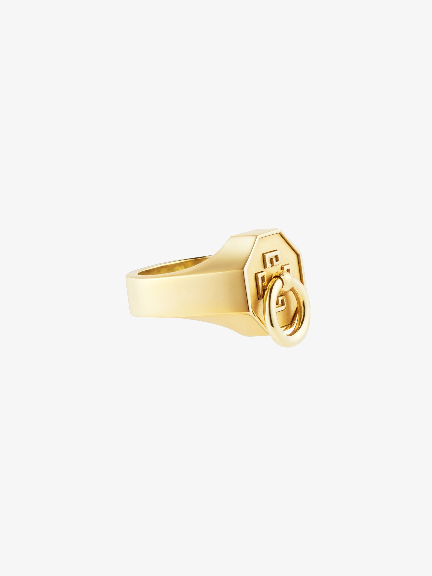 GIVENCHY ジバンシィ G CHAIN GOLDEN SIGNET RING ゴールデン 