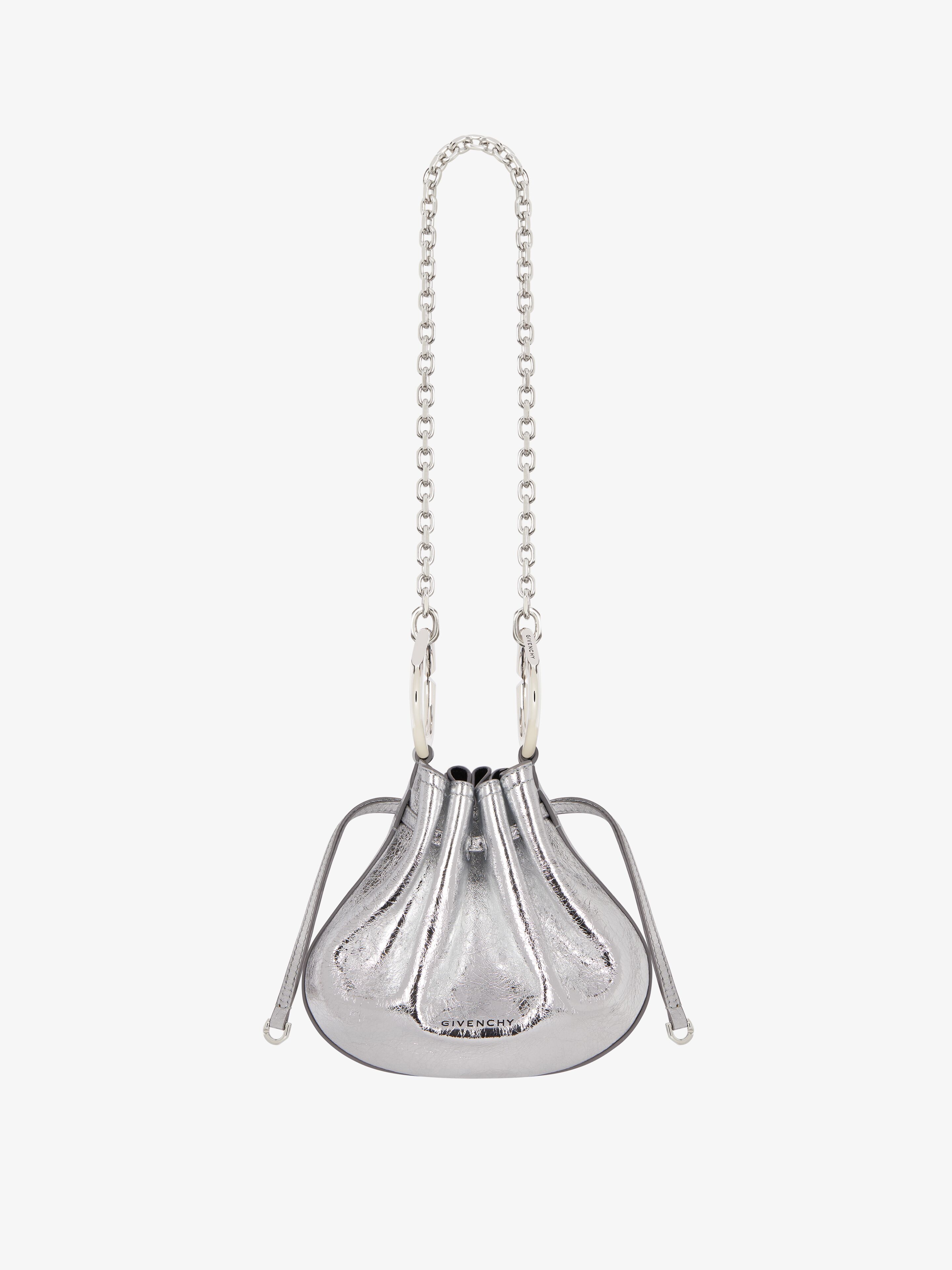 Givenchy - Sac Pumpkin Mini En Cuir Laminé - pour Femme