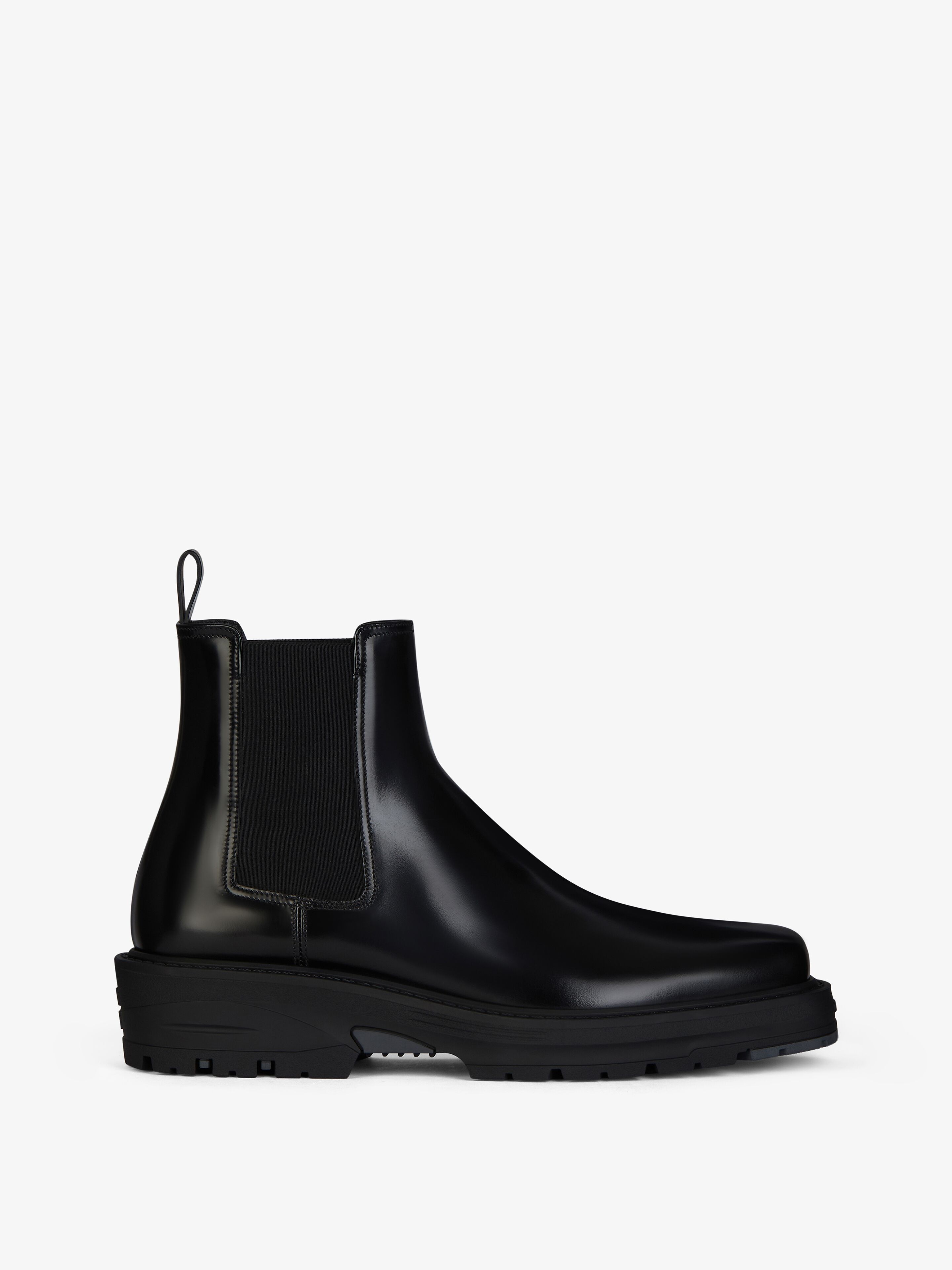 Shop Givenchy Chelsea Boots In Leather