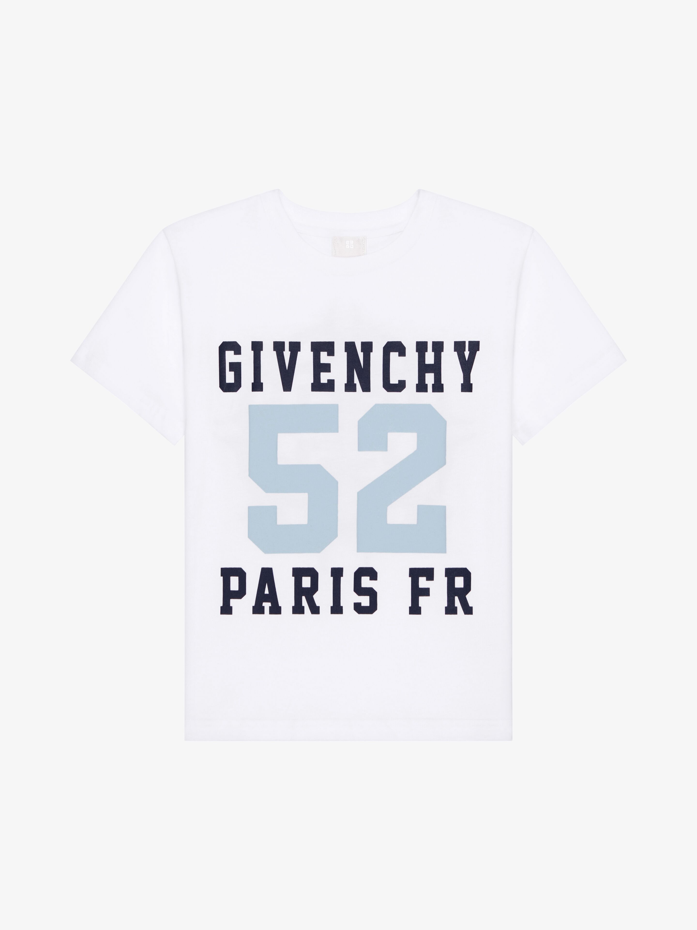 T-shirt Givenchy 52 En Coton - Blanc - Unisex - Taille : 10A