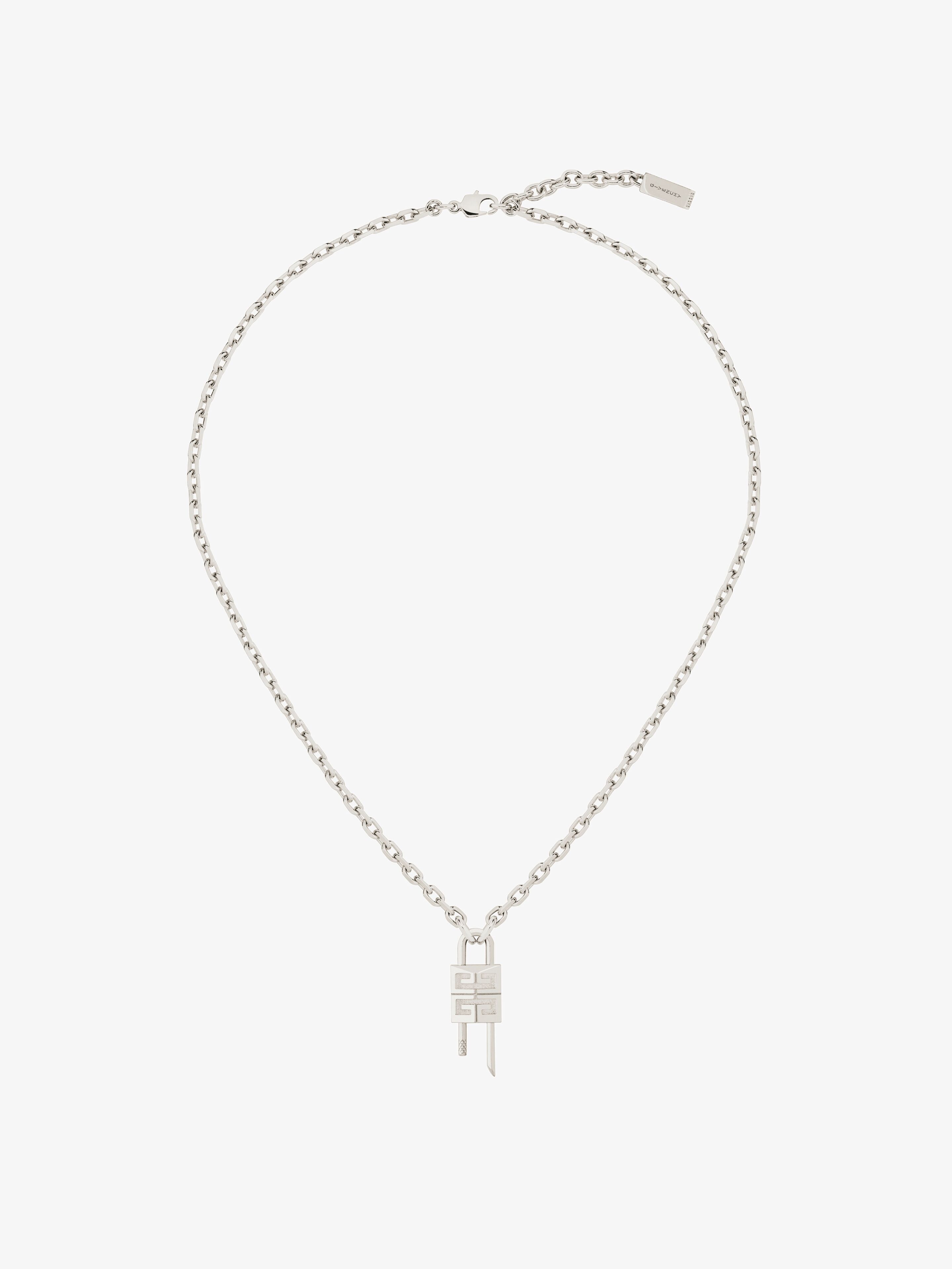 Givenchy Women's Lock Necklace With 4g Padlock In Multicolor