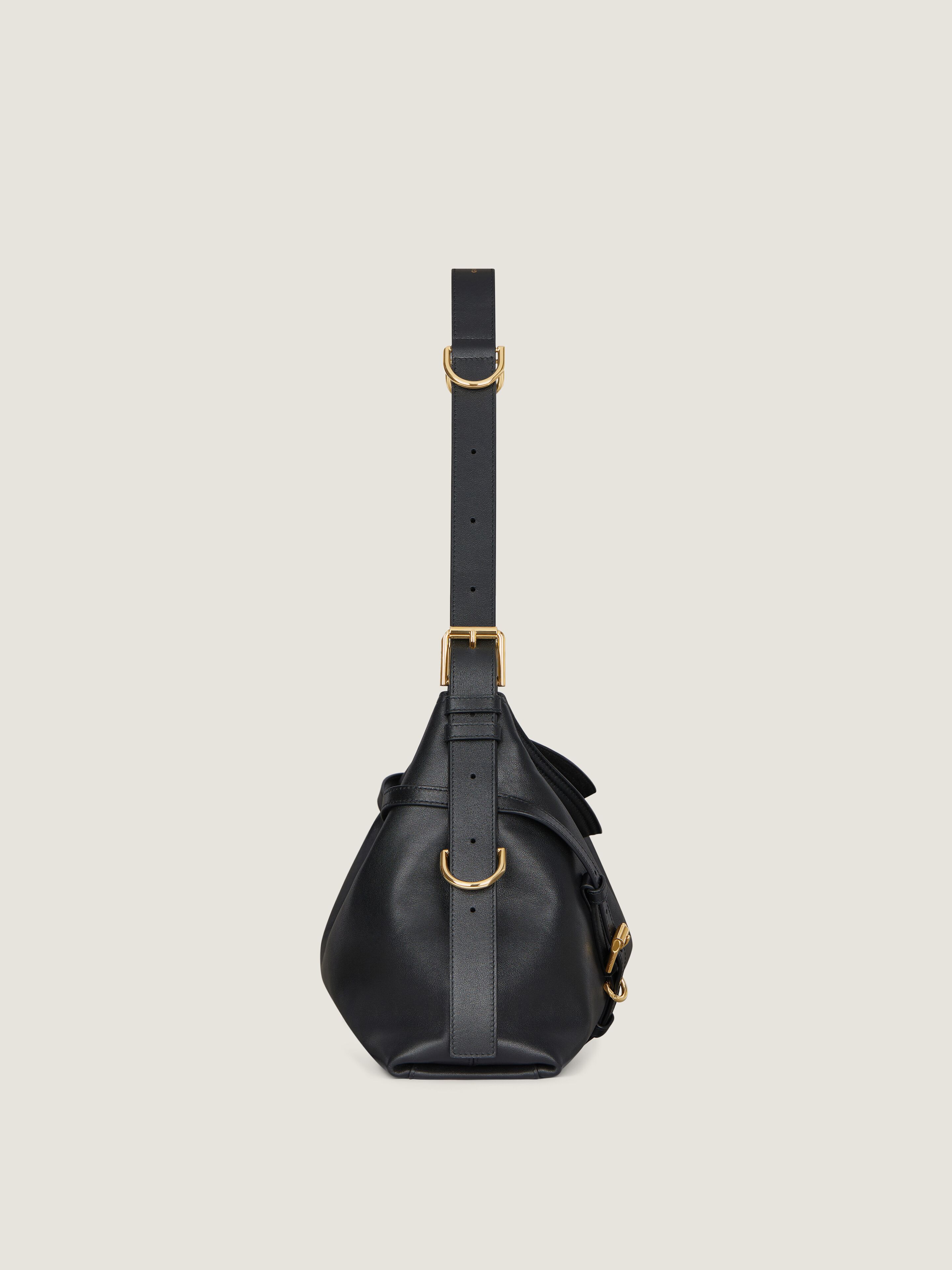 Medium Voyou bag in shiny leather in - black | Givenchy US