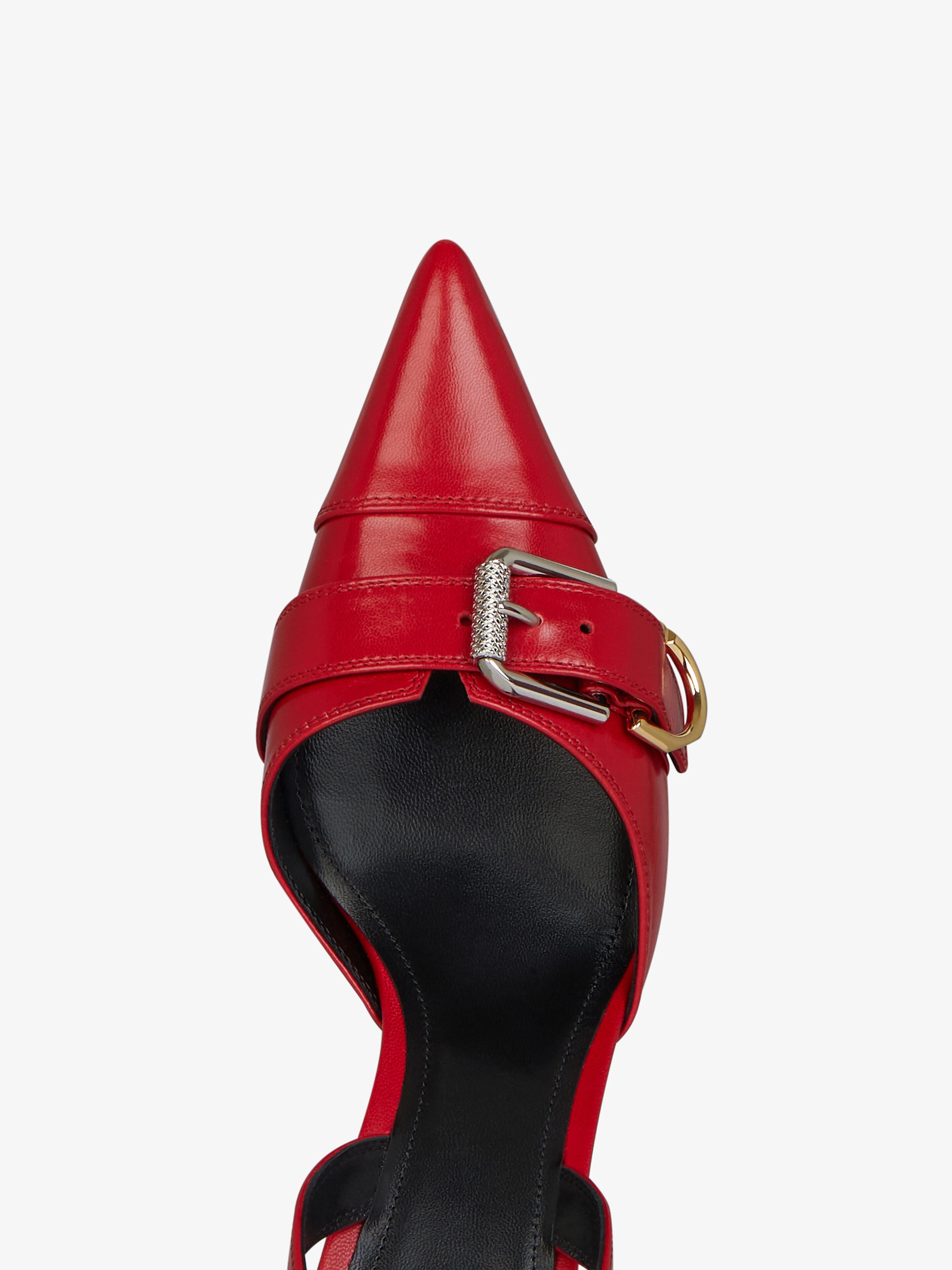 Voyou slingbacks in leather | Givenchy CA | Givenchy