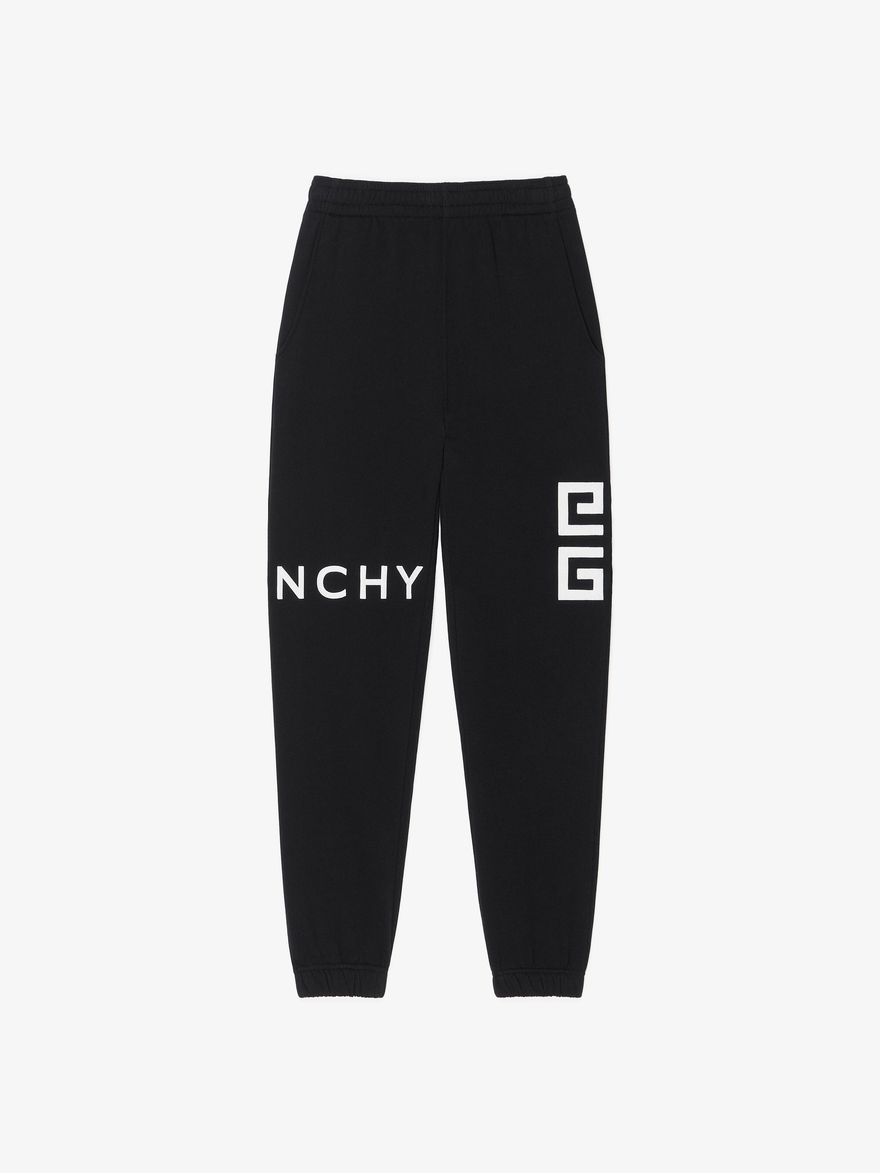 Shop Givenchy 4g Slim Fit Jogger Pants In Fleece