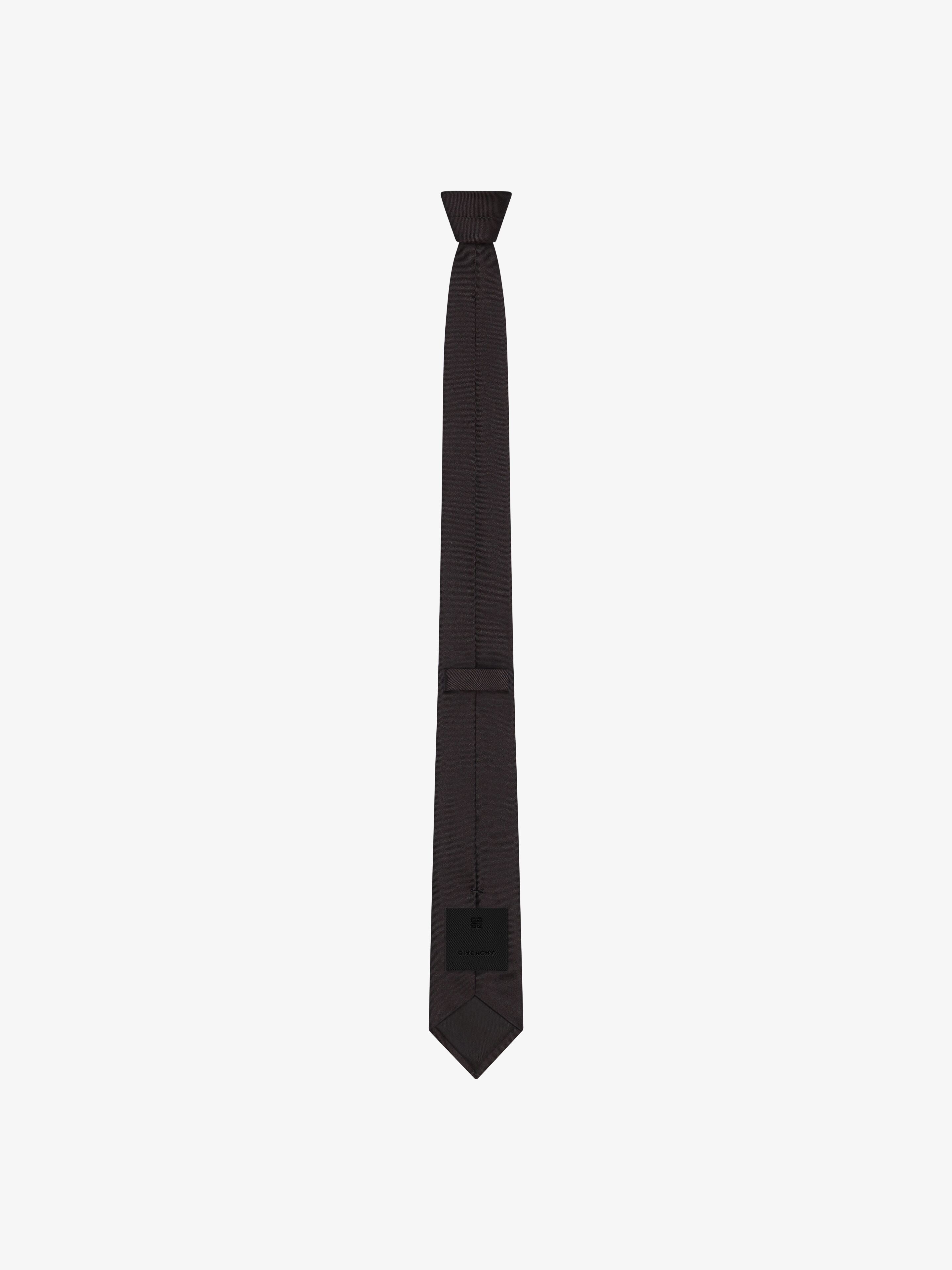 【オンラインショップ】 4G Stars tie in silk in - black | Givenchy US 小物
