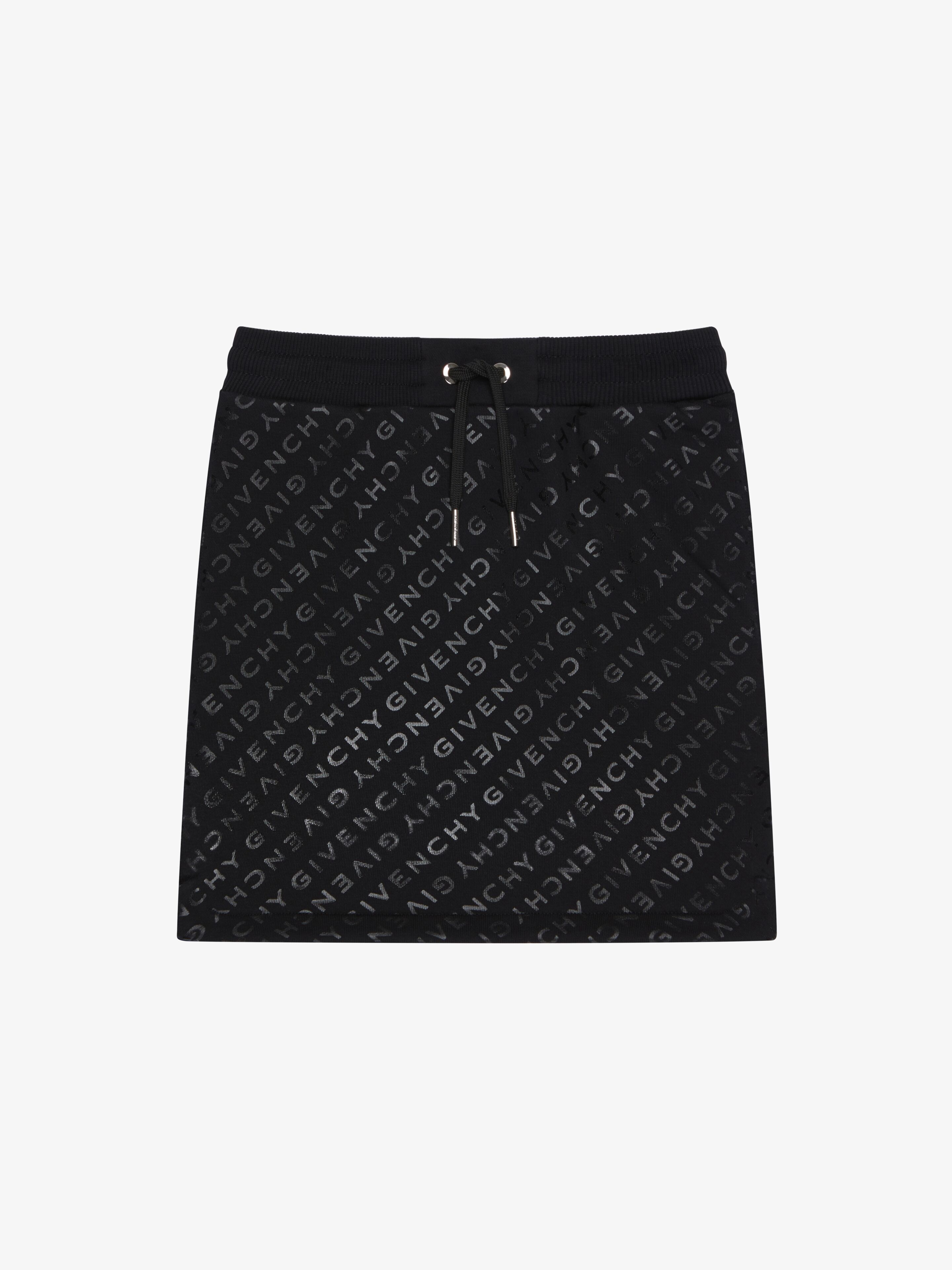 Skirt In Givenchy Fleece - Black - unisex - Size: 4A