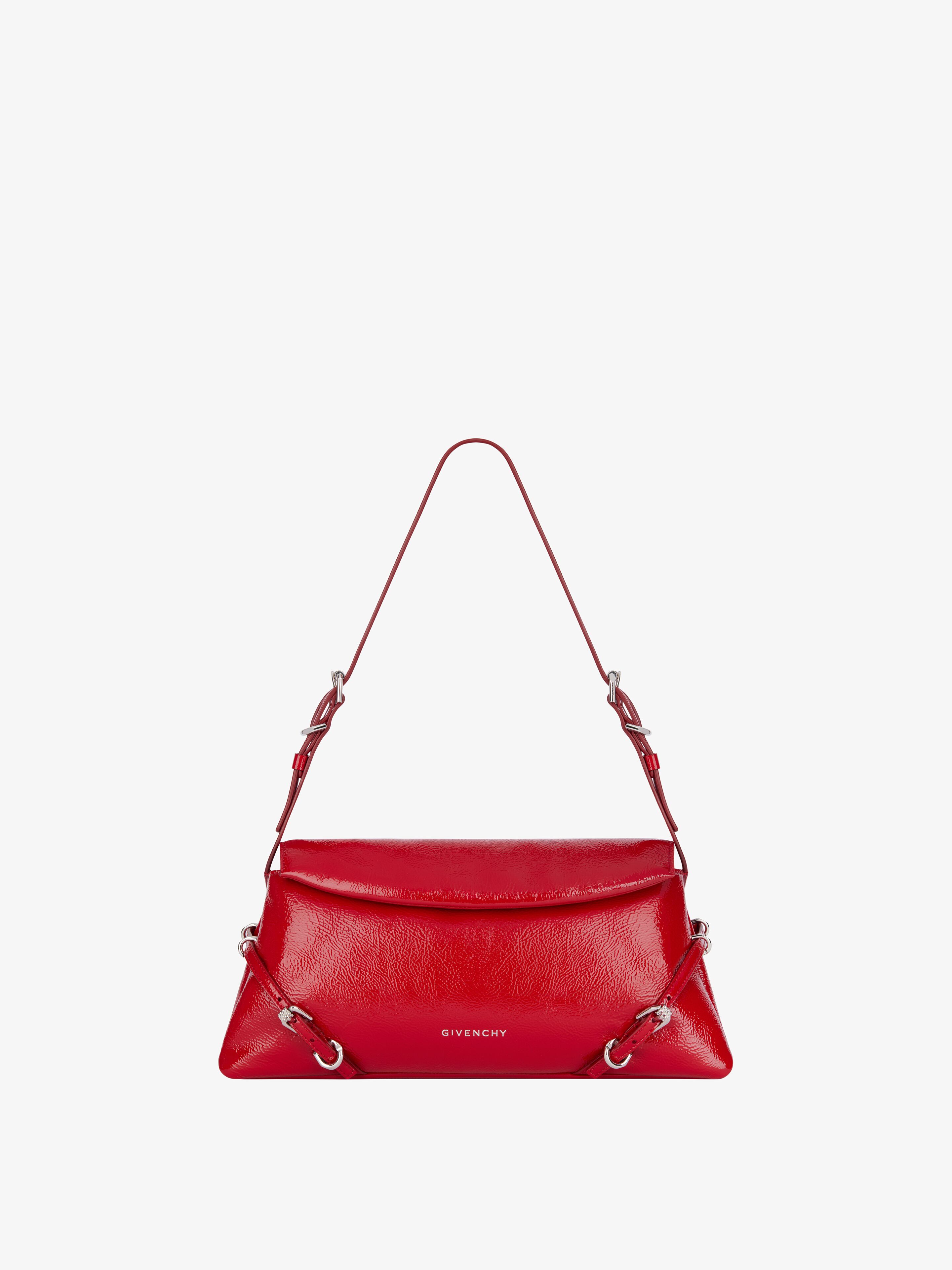 Givenchy - Sac P'tit Voyou Petit Modèle En Cuir Vernis - pour Femme