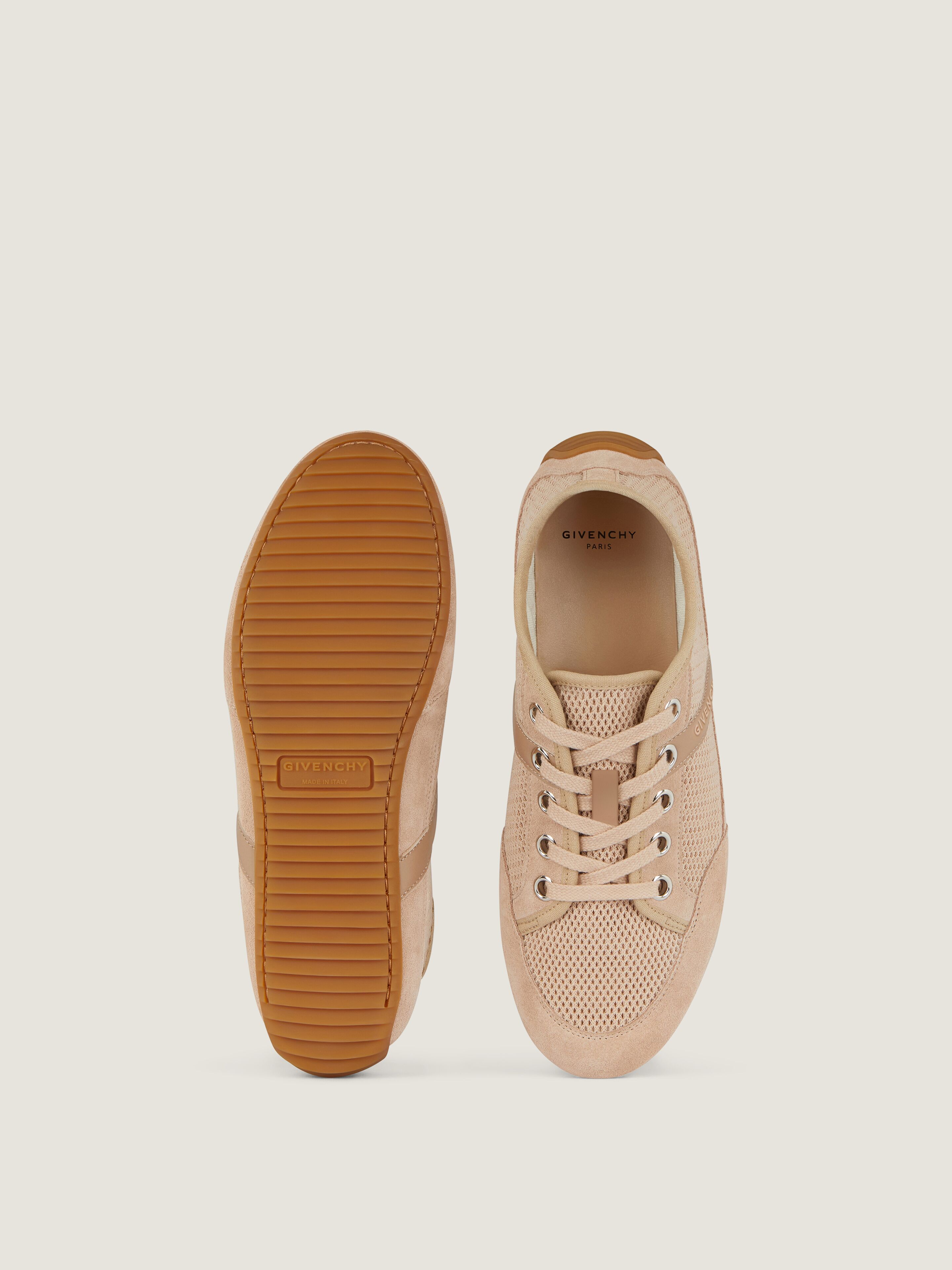 Slim sneakers in mesh and suede | Givenchy CA | Givenchy