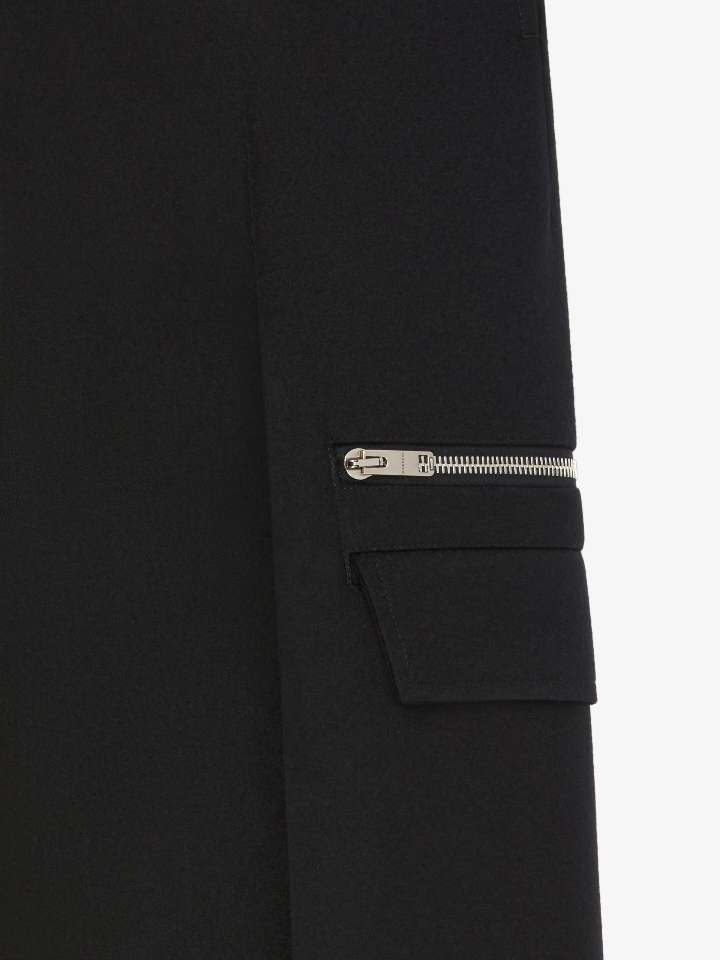 Multi-pocket tailored pants in wool | Givenchy CA | Givenchy