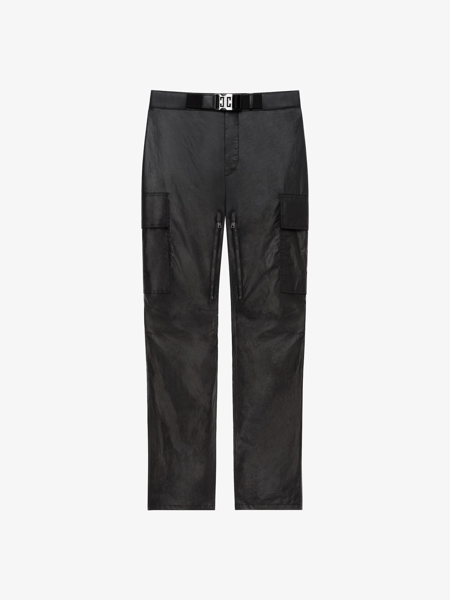 cargo-pants-in-coated-cotton-with-4g-buckle