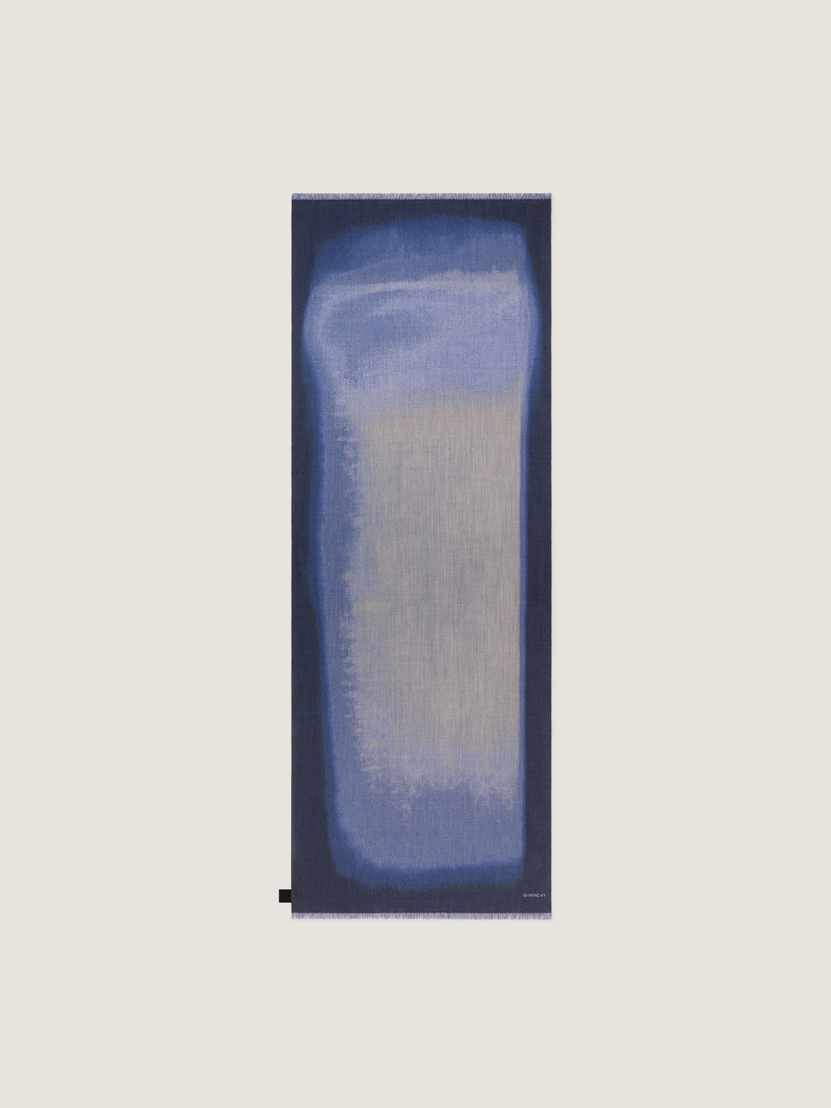 小物 givenchy stole GIVENCHY Shadow stole in wool and silk | Givenchy US | Givenchy