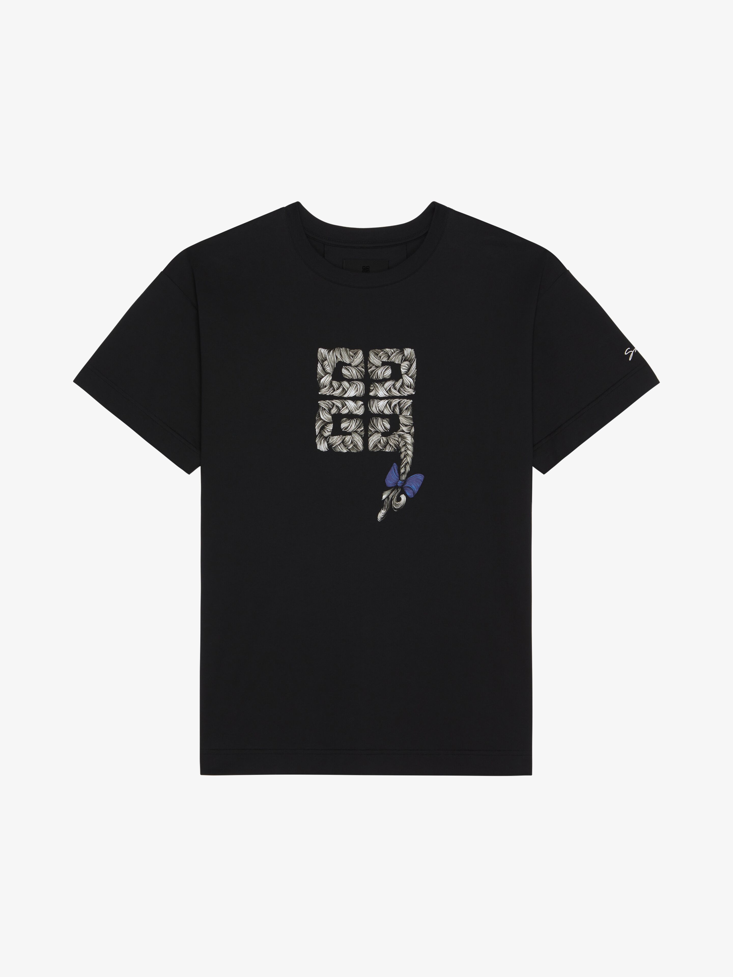 Givenchy store Metal Grommet Black T-shirt