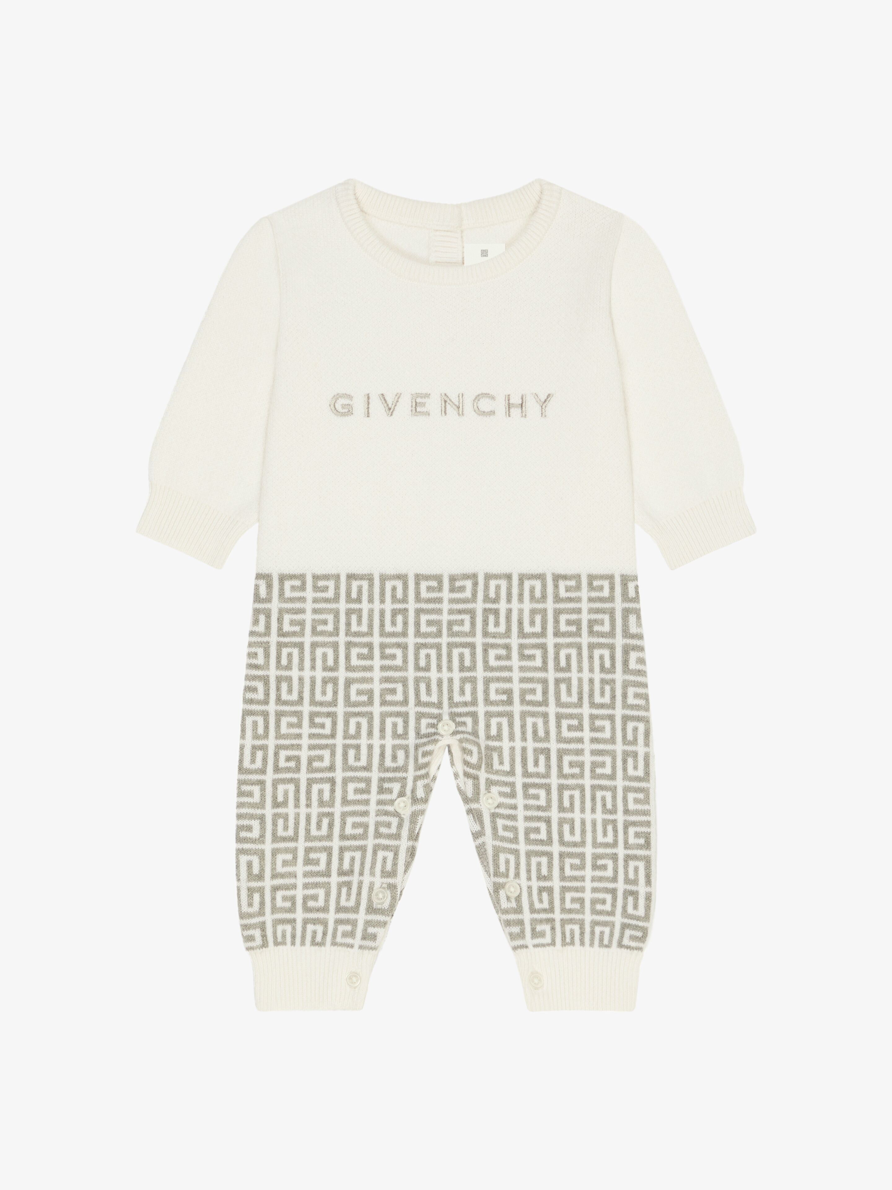 Combinaison Givenchy En Tricot - Blanc - Unisex - Taille : 9M