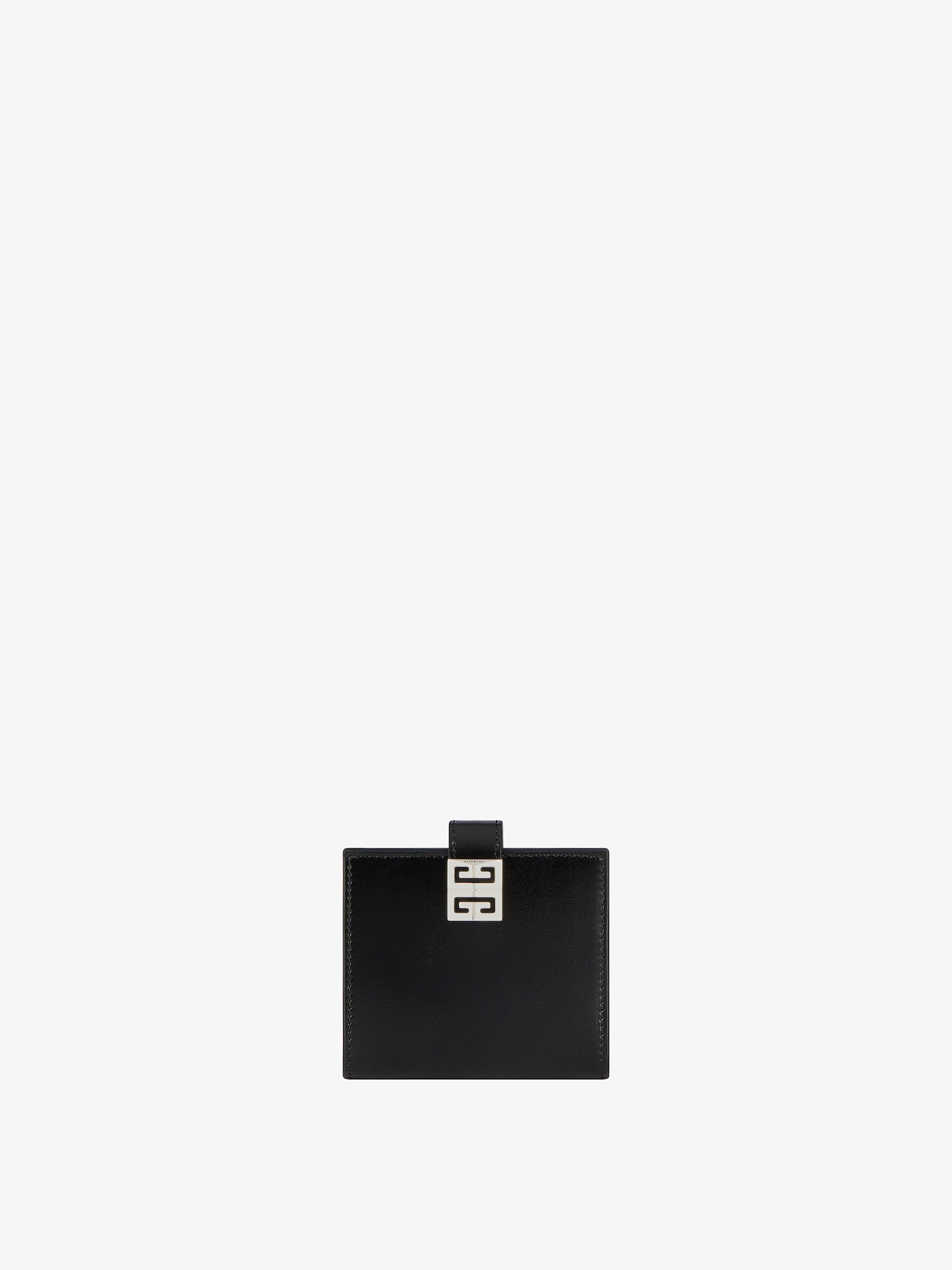 Shop Givenchy 4g Wallet In Box Leather In Multicolor