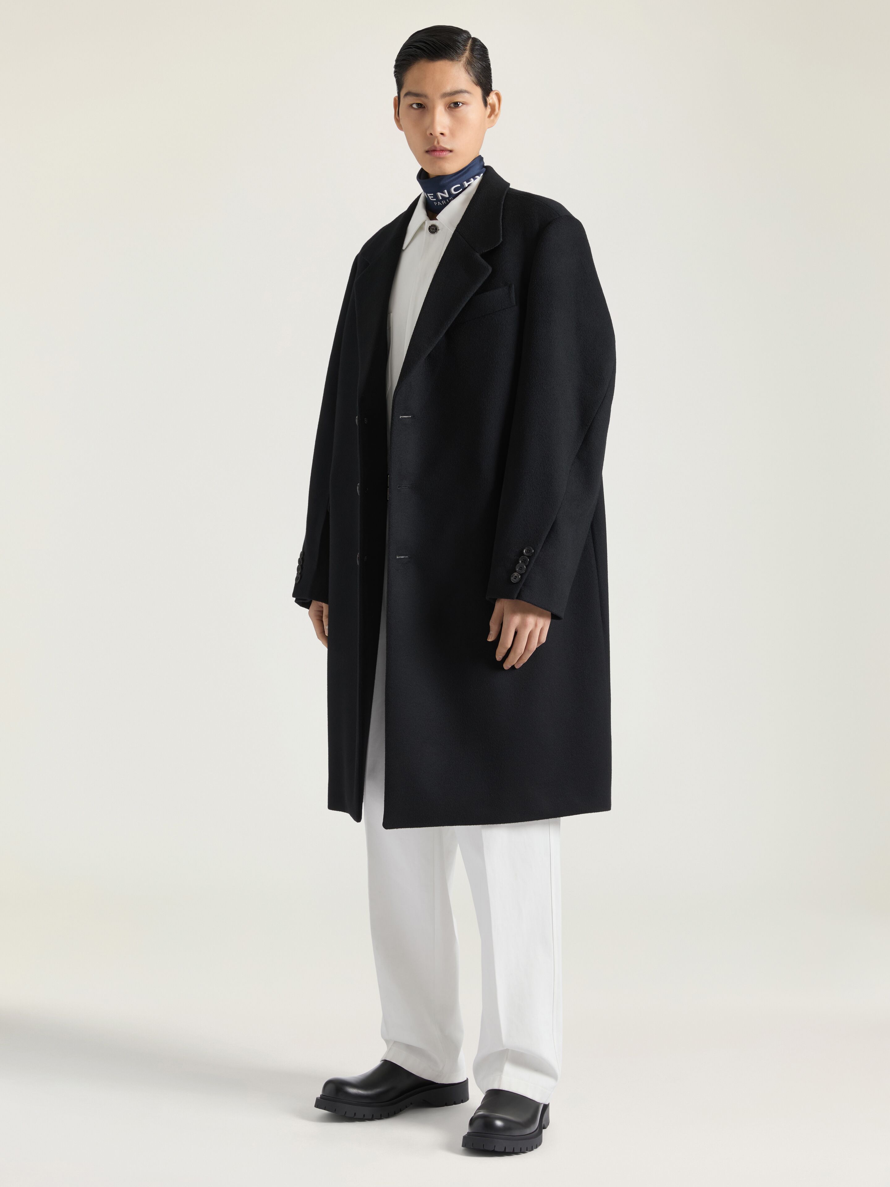 ジャケット Givenchy WOOL JACKET WITH BACK PLISSE' WOOL JACKET WITH BACK PLISSE' BW30KH15YR/001 | Bruna Rosso