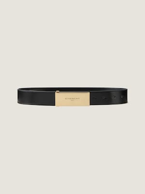 Ceinture Label en cuir Box