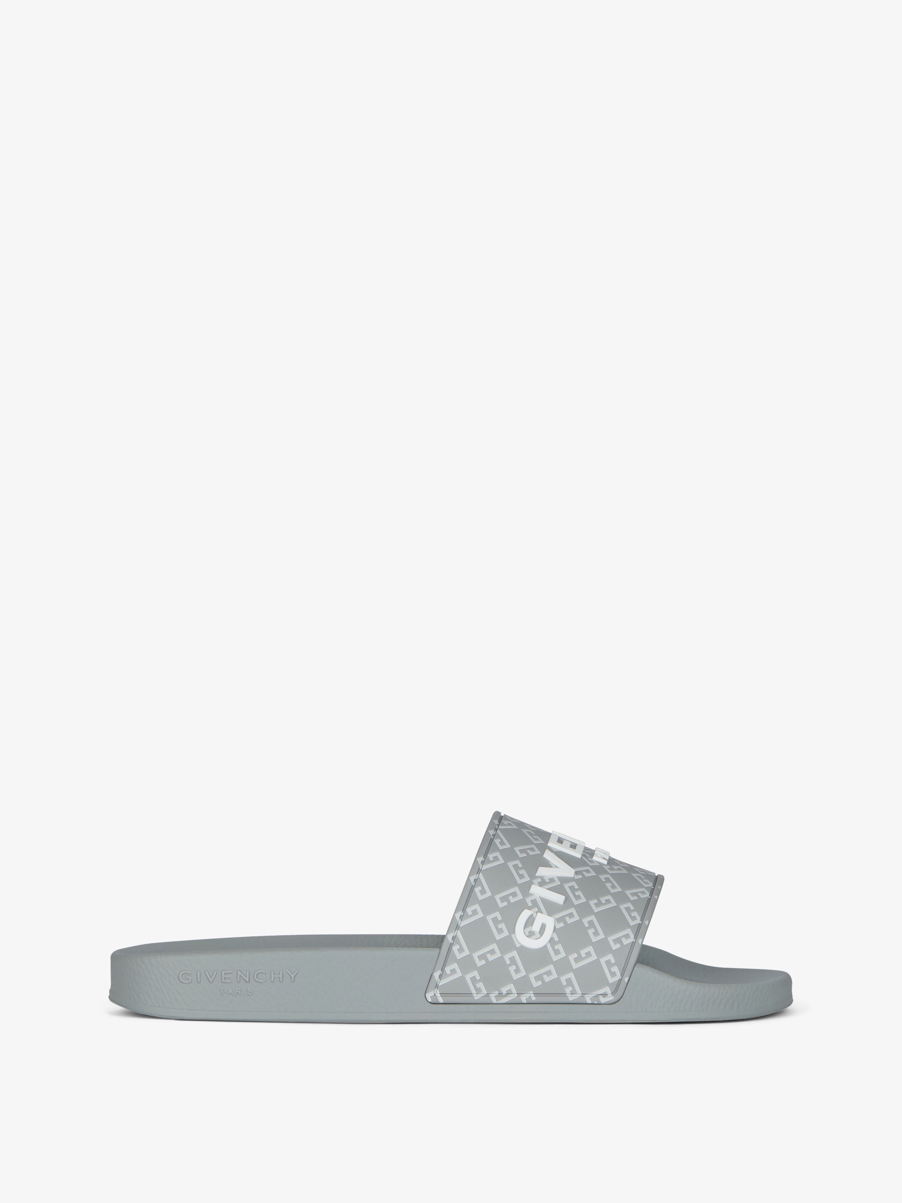 Givenchy Paris selling flat slides in rubber