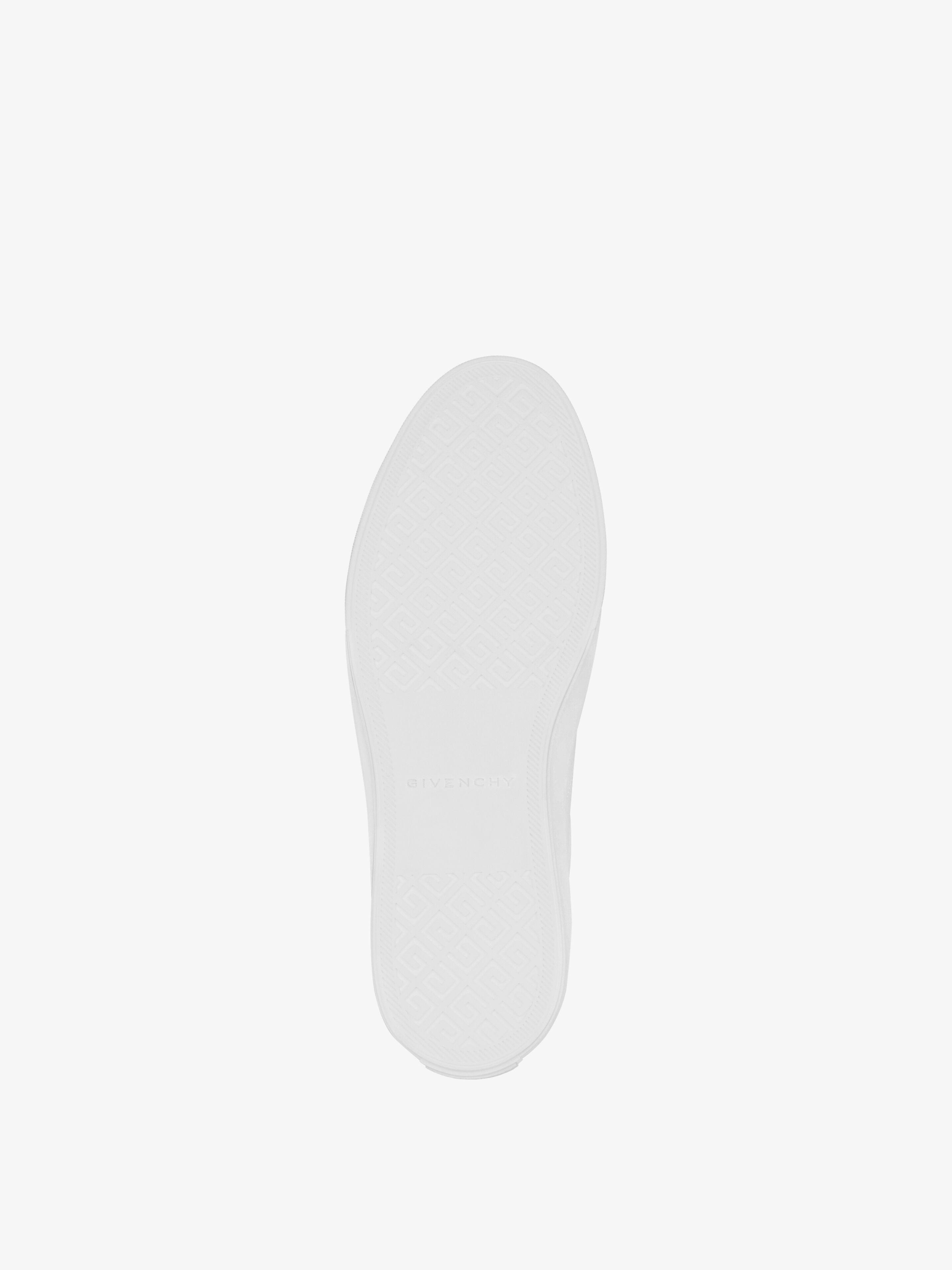 City Sport sneakers in leather with GIVENCHY strap in