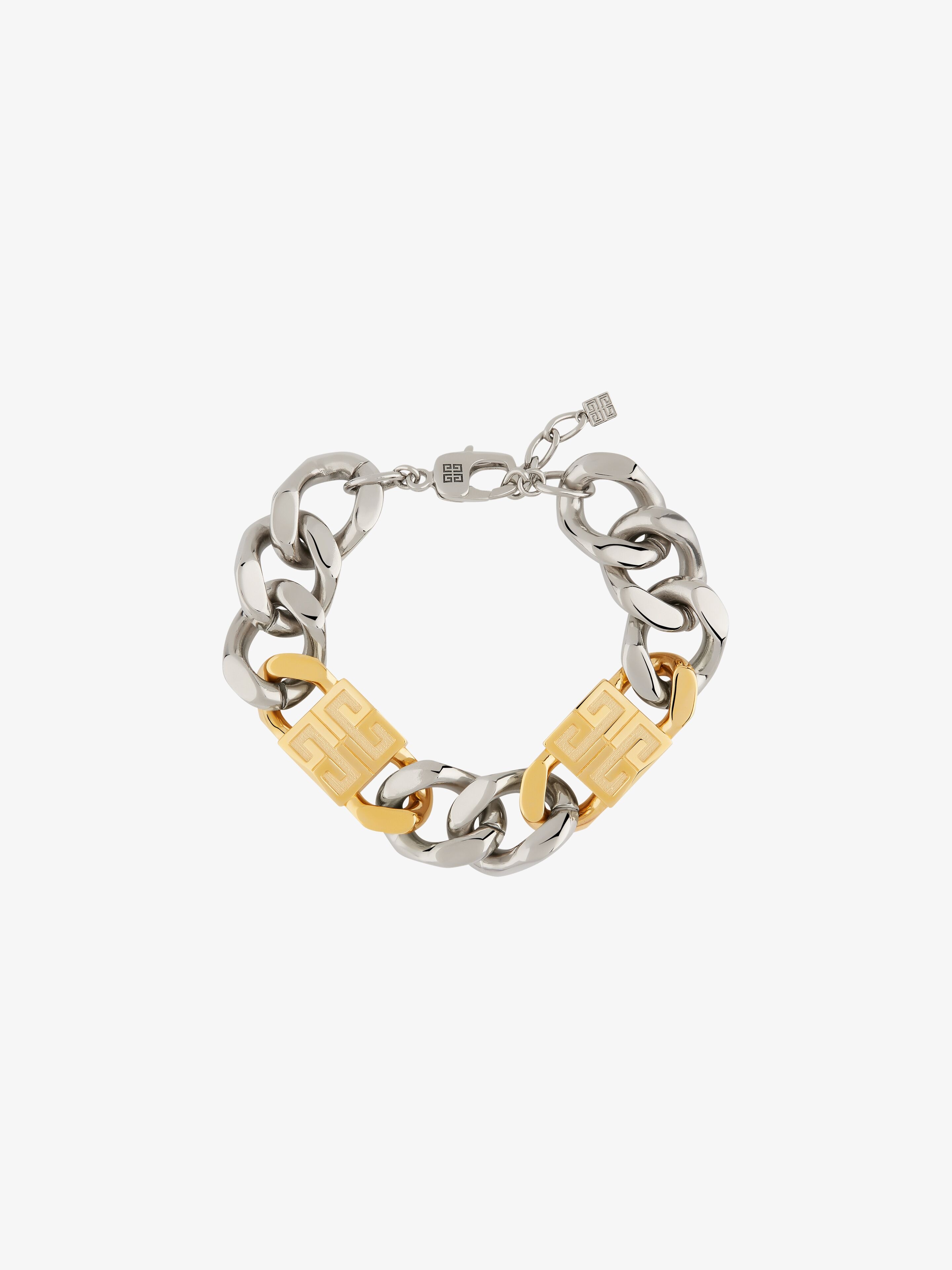 Shop Givenchy 4g Bracelet In Metal In Multicolor