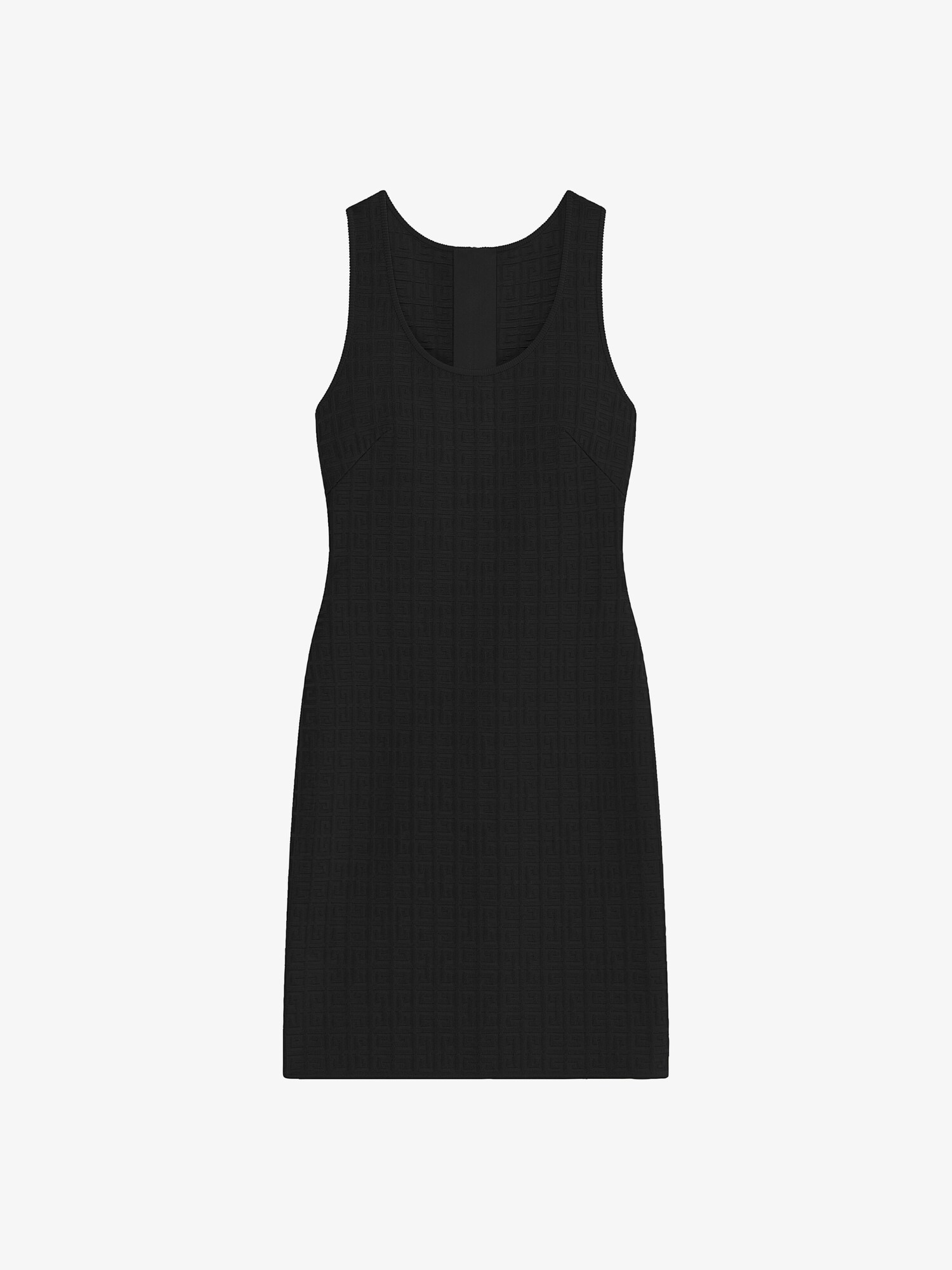 Dress in 4G jacquard - black | Givenchy US