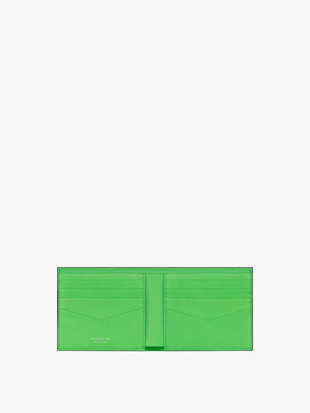 GIVENCHY Wallet In 4G Micro Leather In Black green Givenchy US givenchy-wallet-in-4g-micro-leather-in-black-green-givenchy-us