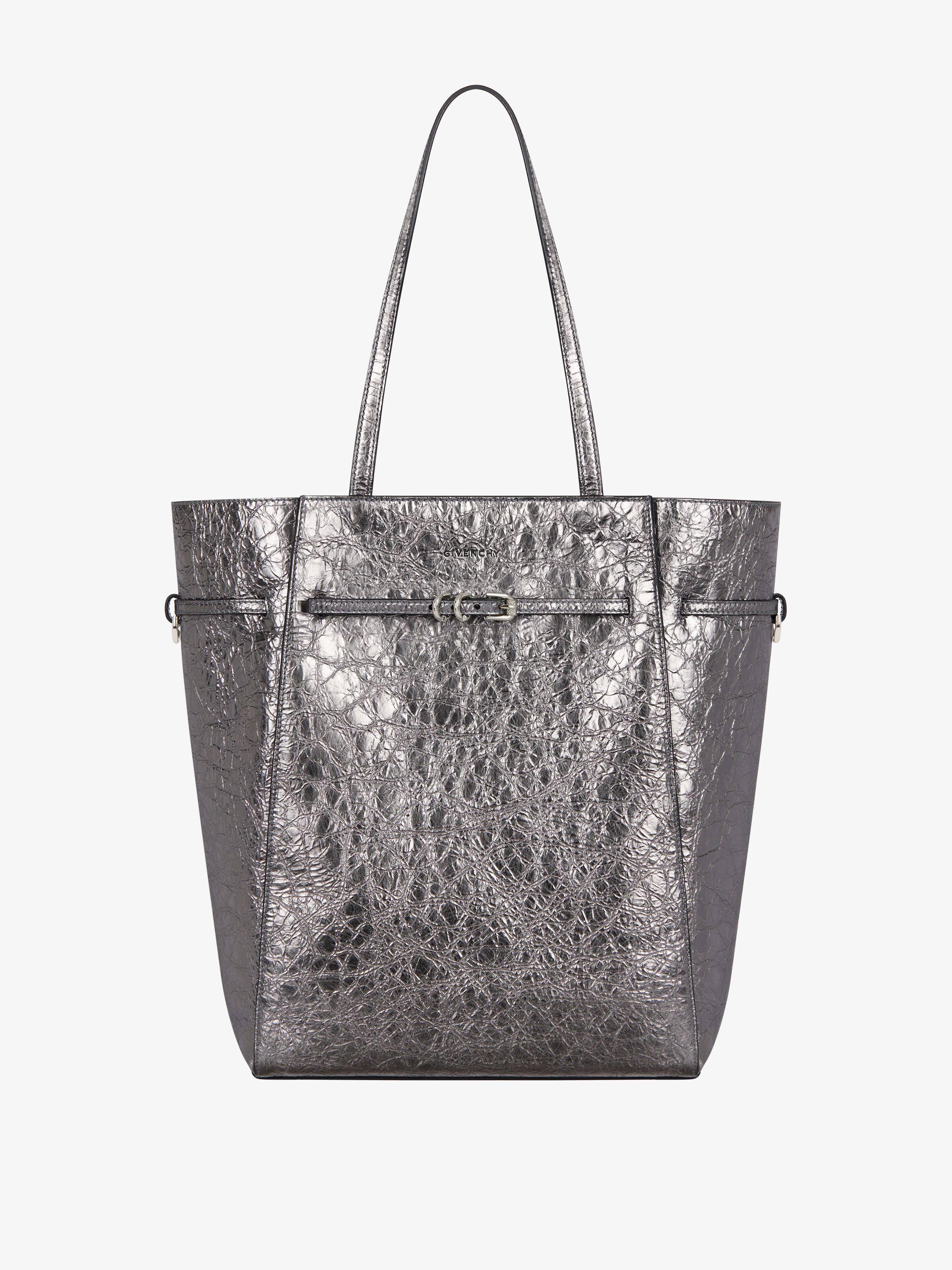 Givenchy - Cabas Voyou Medium En Cuir Laminé - pour Femme
