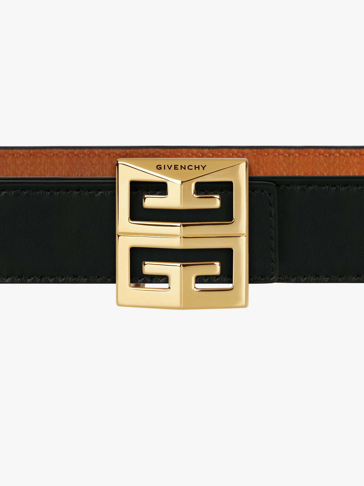 4G リバーシブルベルト タンブルドレザー - ソフト タン | GIVENCHY JP