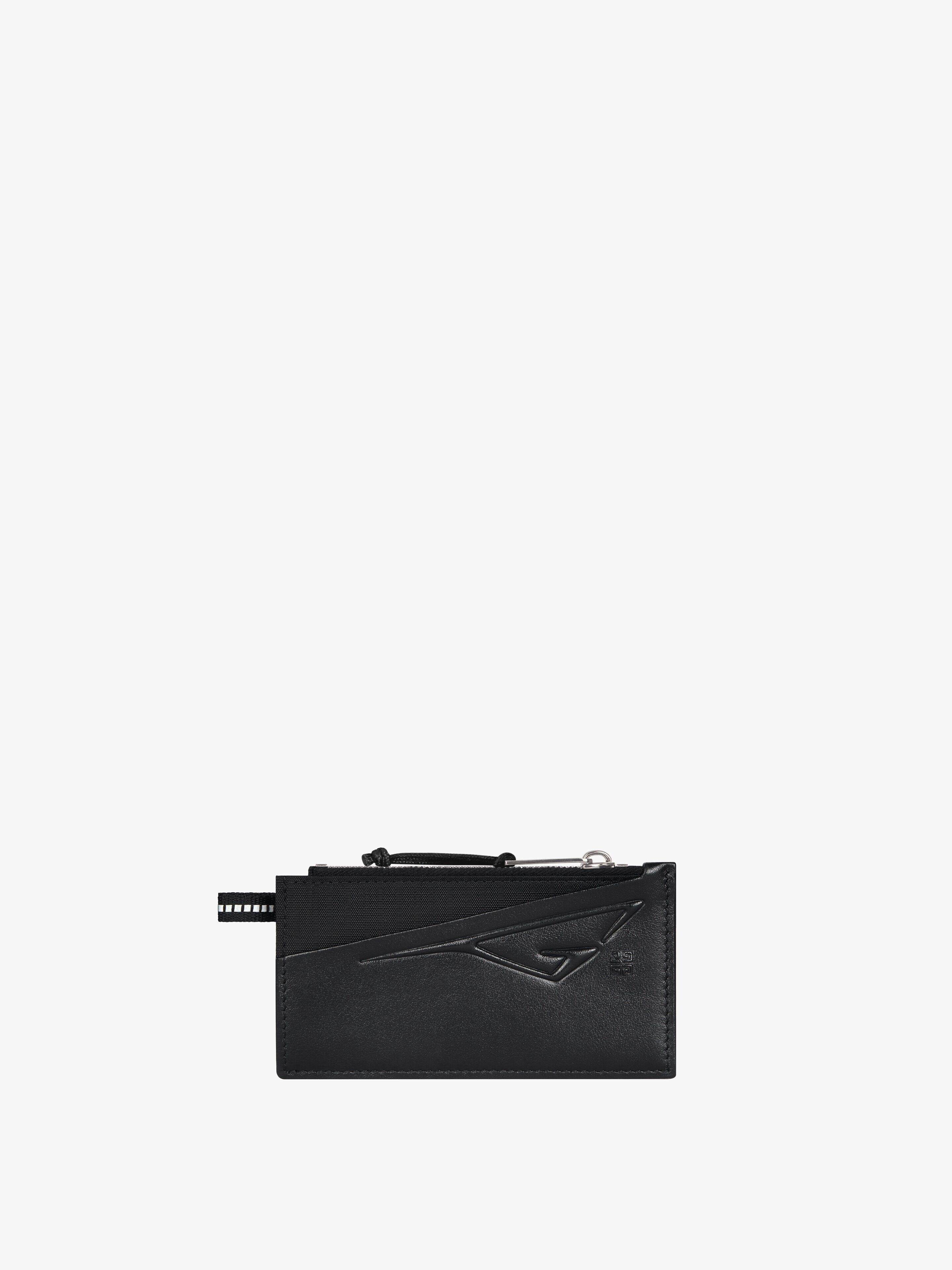 Givenchy - Porte-cartes Zippé G-trail En Cuir - pour Homme
