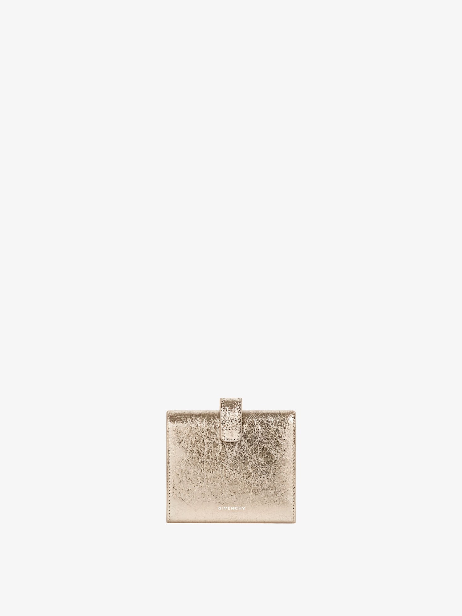 4G ウォレット ラミネートレザー - ダスティゴールド | GIVENCHY JP